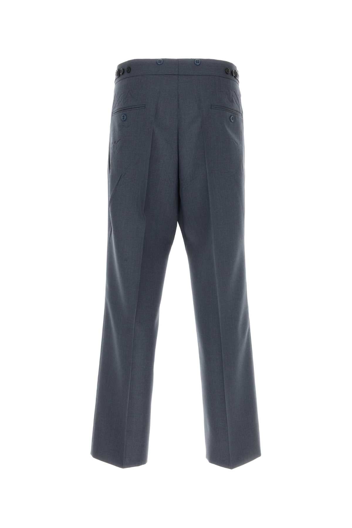 PRADA Mohair Blend Pants for Men - Size Variation Available