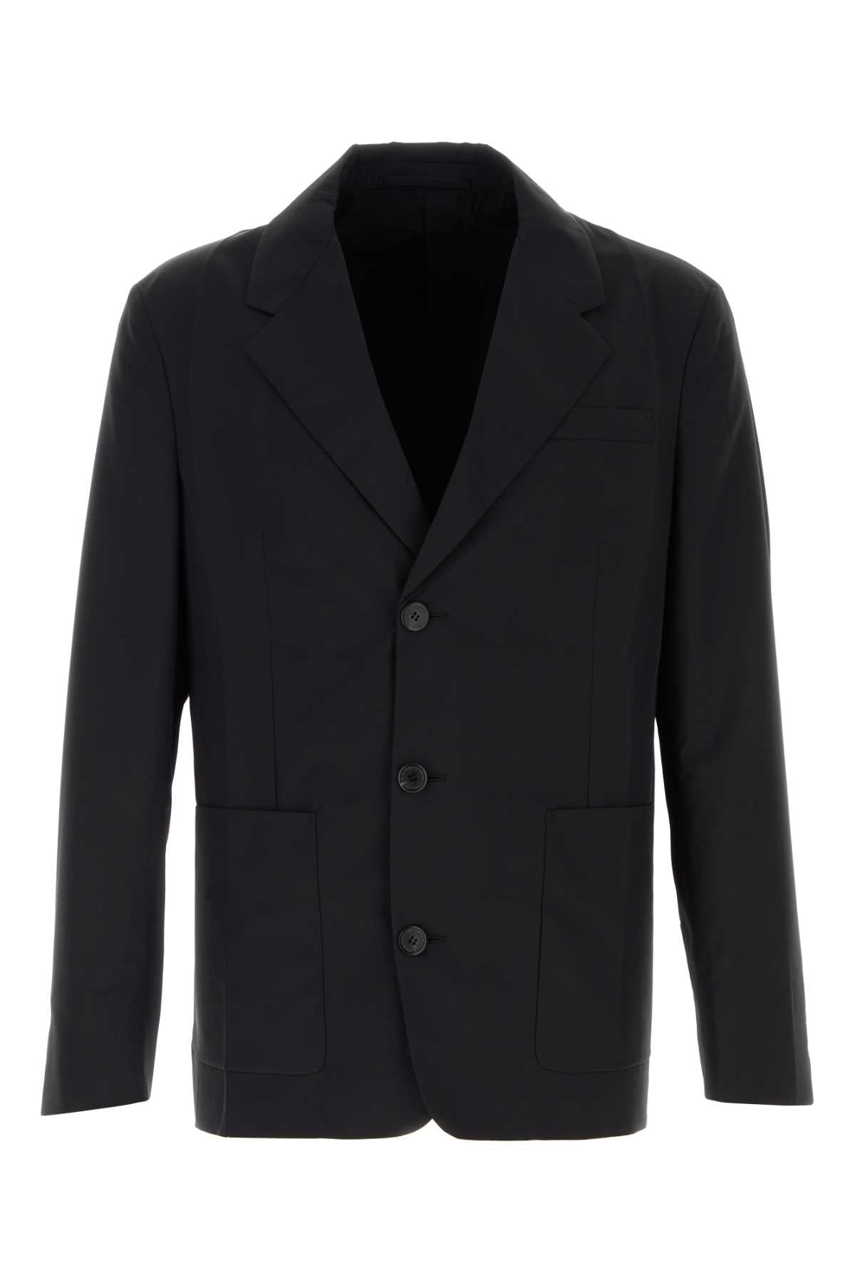 PRADA Wool Blend Blazer for Men - Size 36
