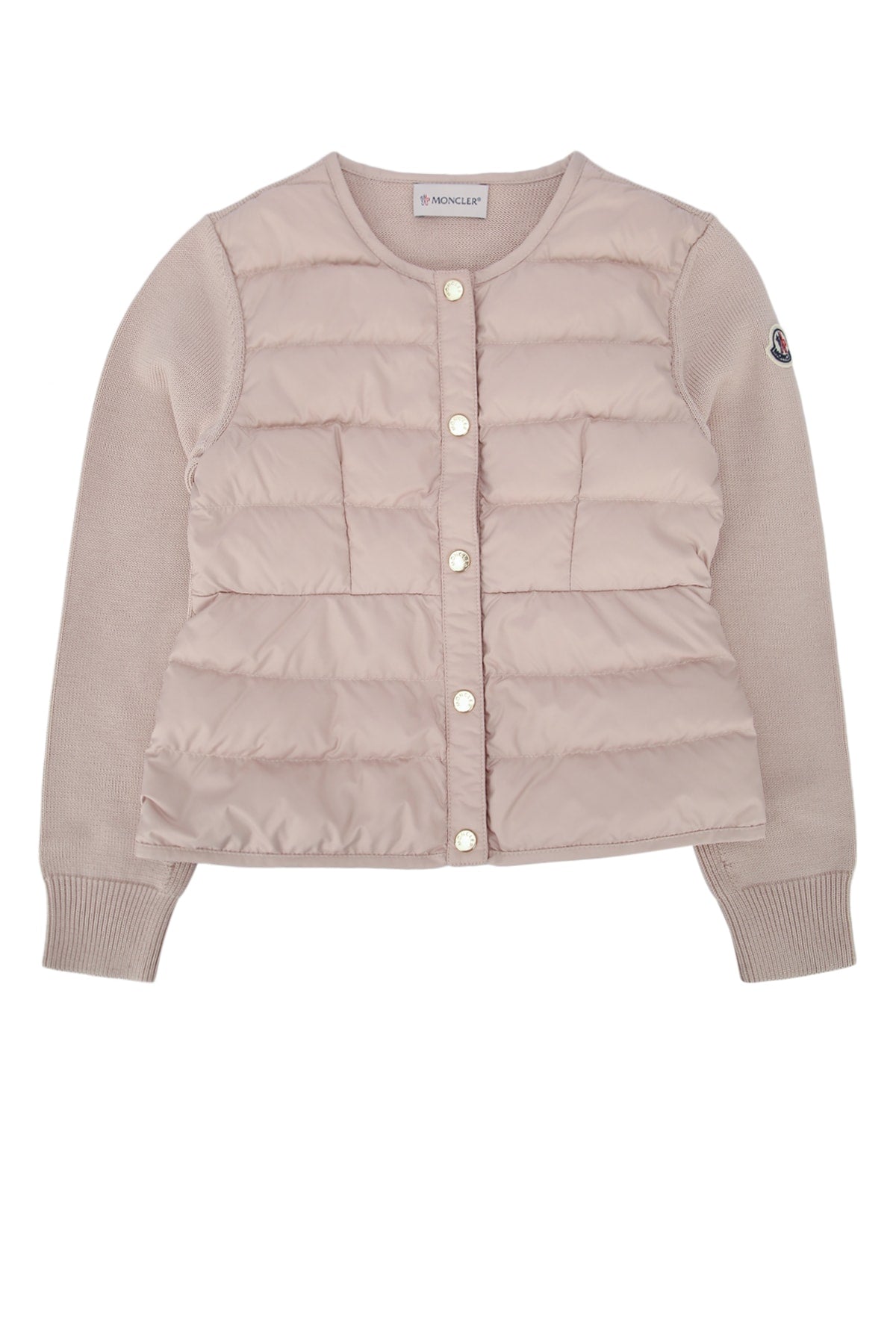 MONCLER JR Mini Cardigan for Kids - SS25 Collection