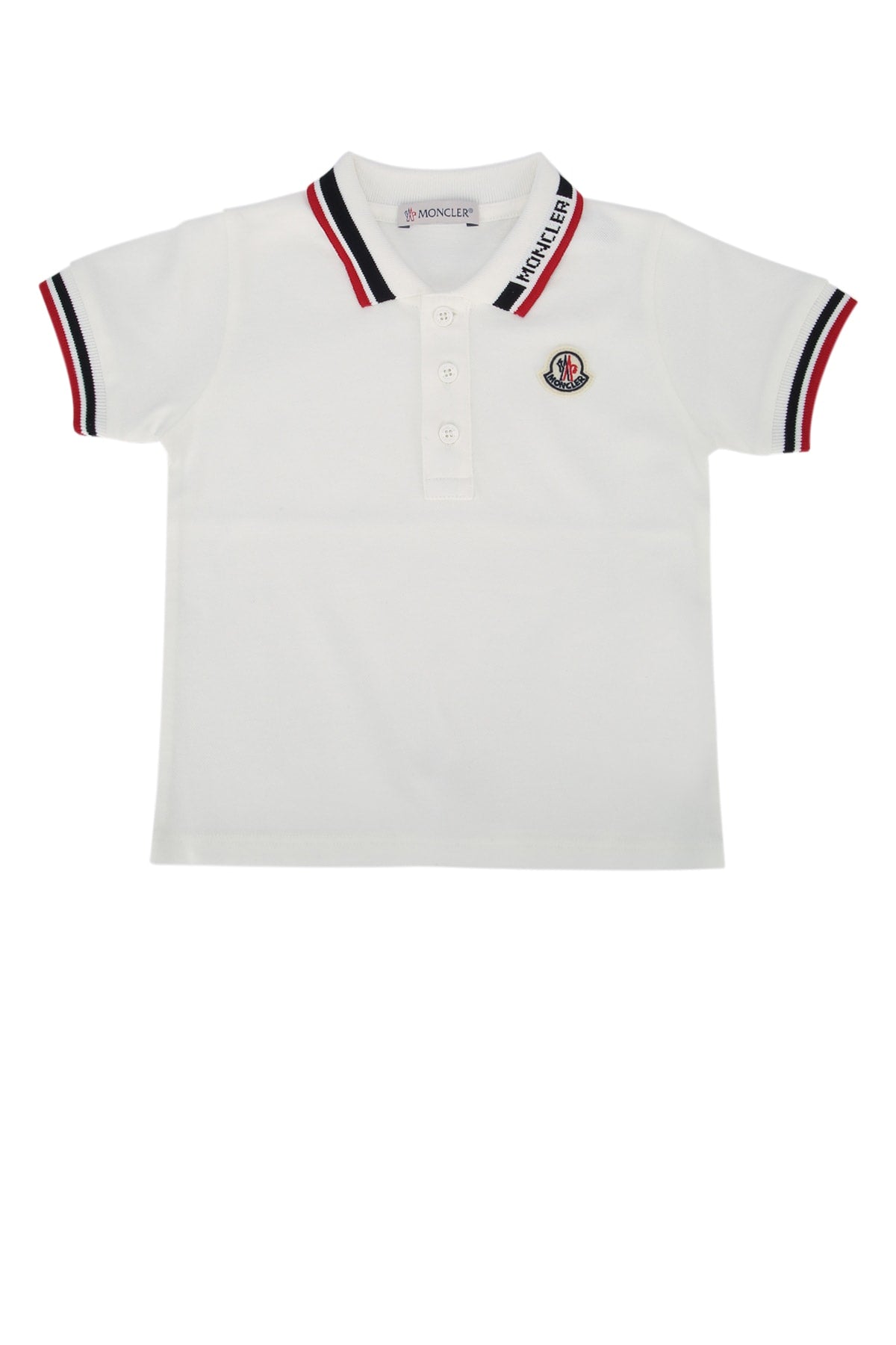 MONCLER JR Kids' Mini Polo Shirt - Summer Style 2025