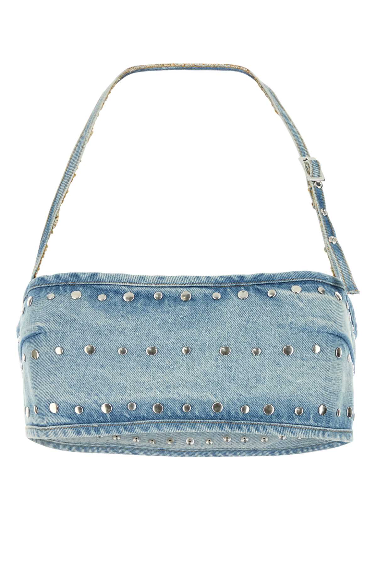 GIMAGUAS Mini Denim Luna Crop-Top