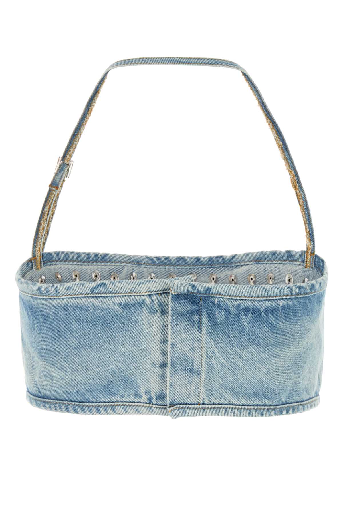 GIMAGUAS Mini Denim Luna Crop-Top