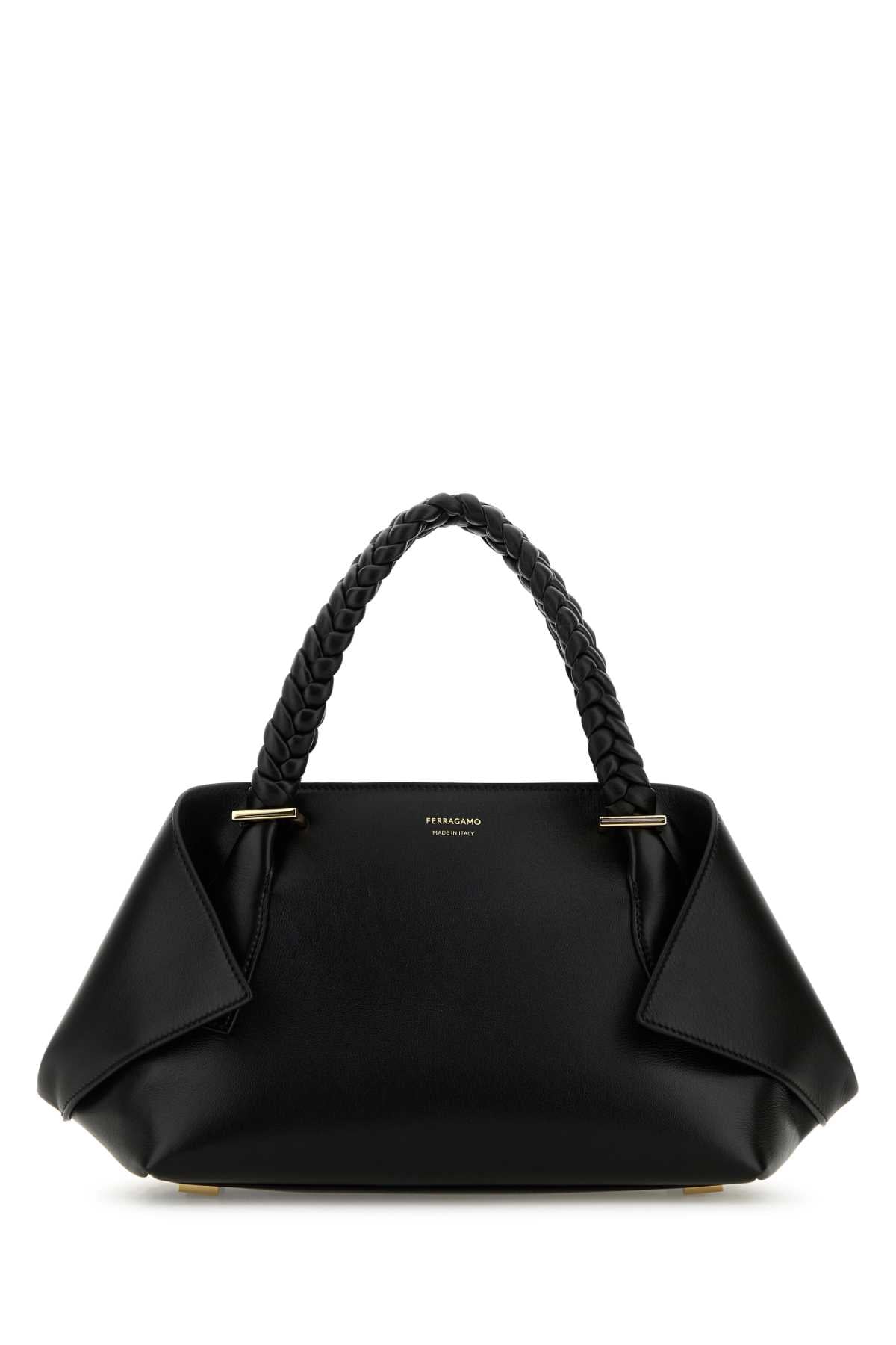 Ferragamo Medium Leather Handbag - 36 cm Width