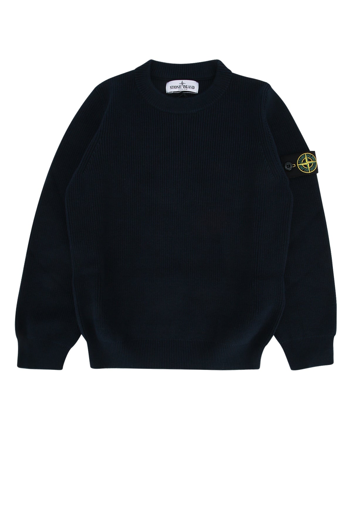 STONE ISLAND KIDS Kids Cashmere Crew Neck Sweater