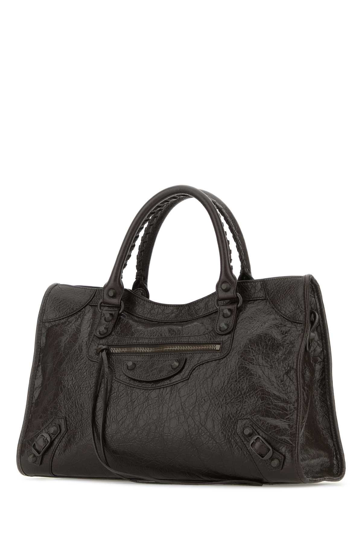 BALENCIAGA Medium Leather Le City Handbag
