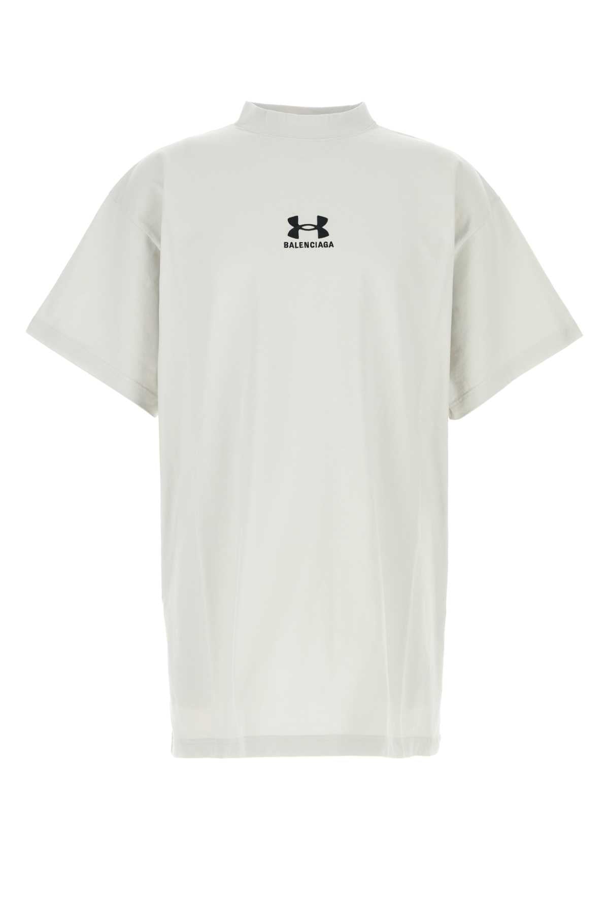BALENCIAGA Oversized Cotton X Under Armour T-Shirt for All