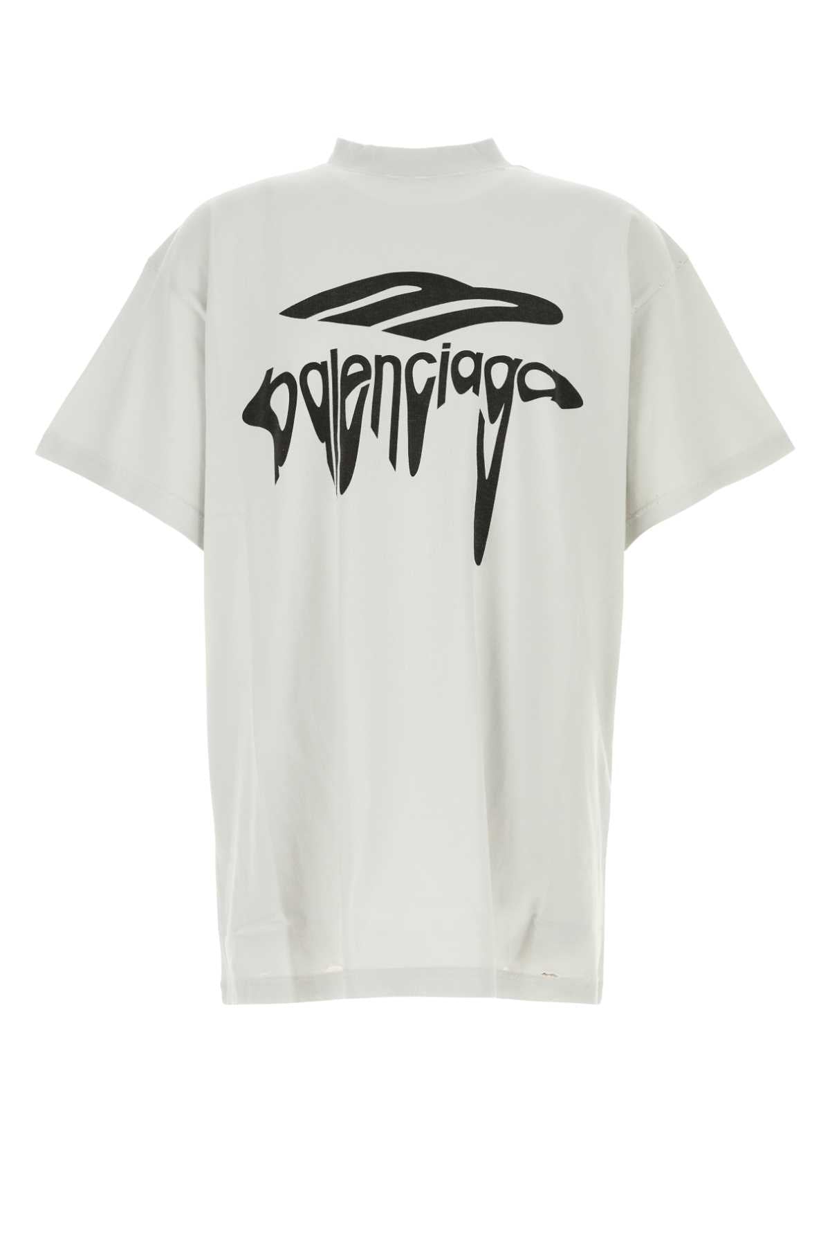 BALENCIAGA Oversized Cotton T-Shirt for Men