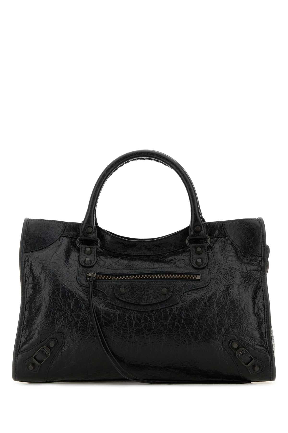 BALENCIAGA Medium Leather Le City Handbag