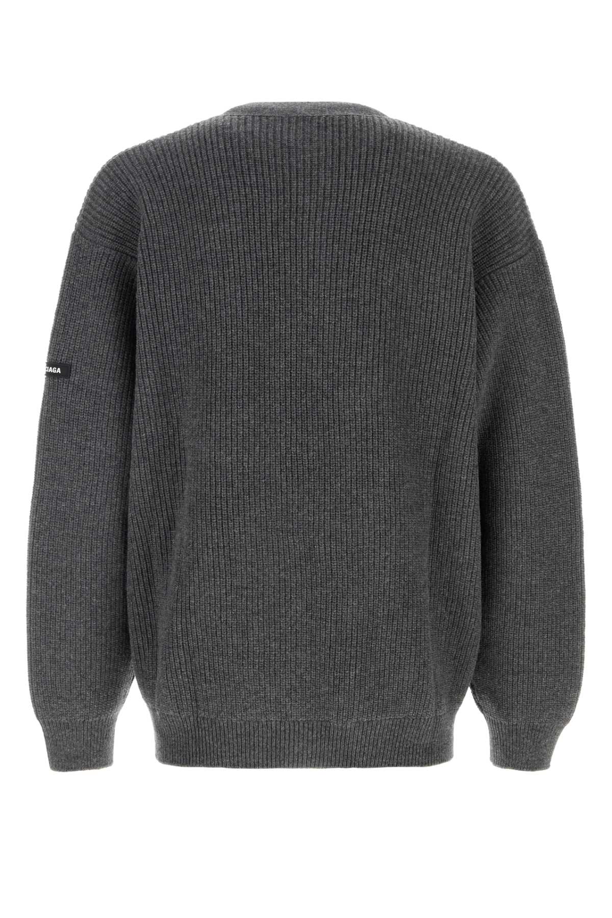 BALENCIAGA Sophisticated Wool Cardigan for Men