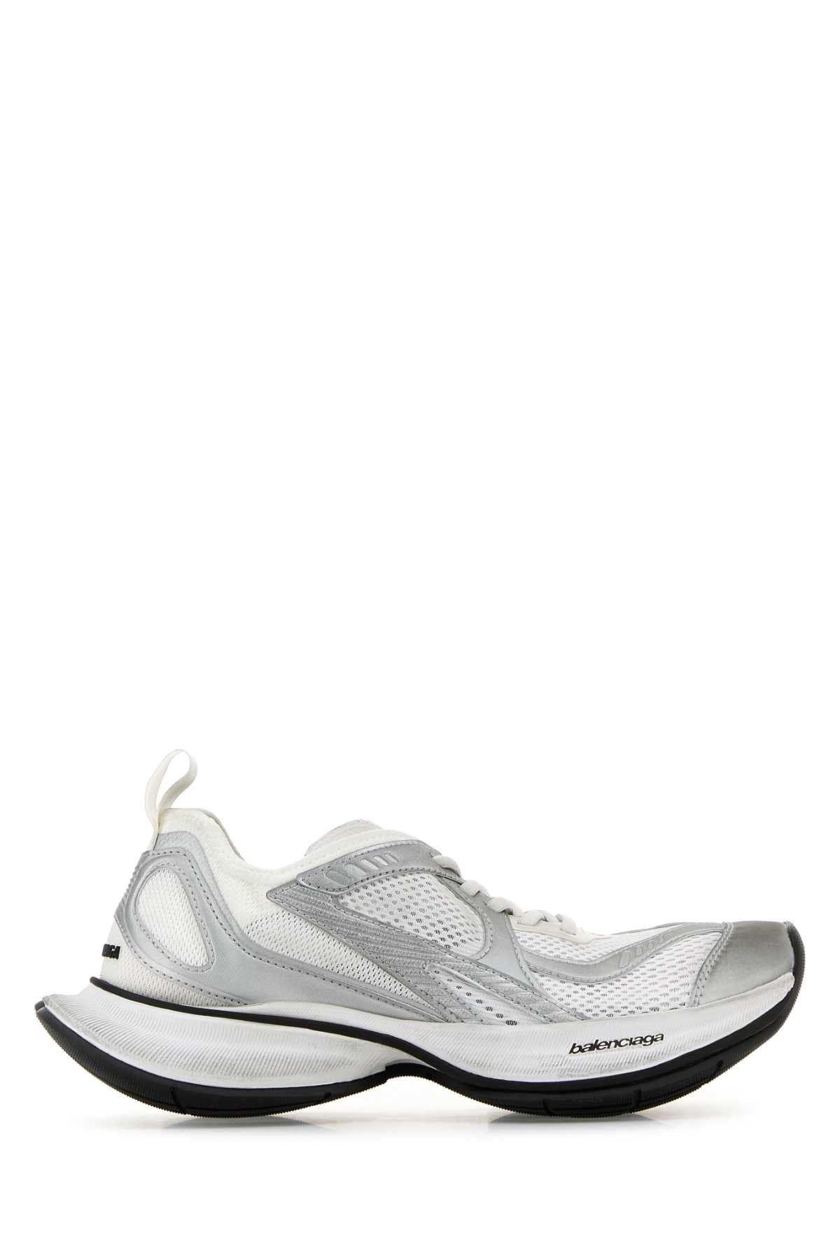 BALENCIAGA Two-tone Mesh and Fabric Circuit Sneaker - Women's