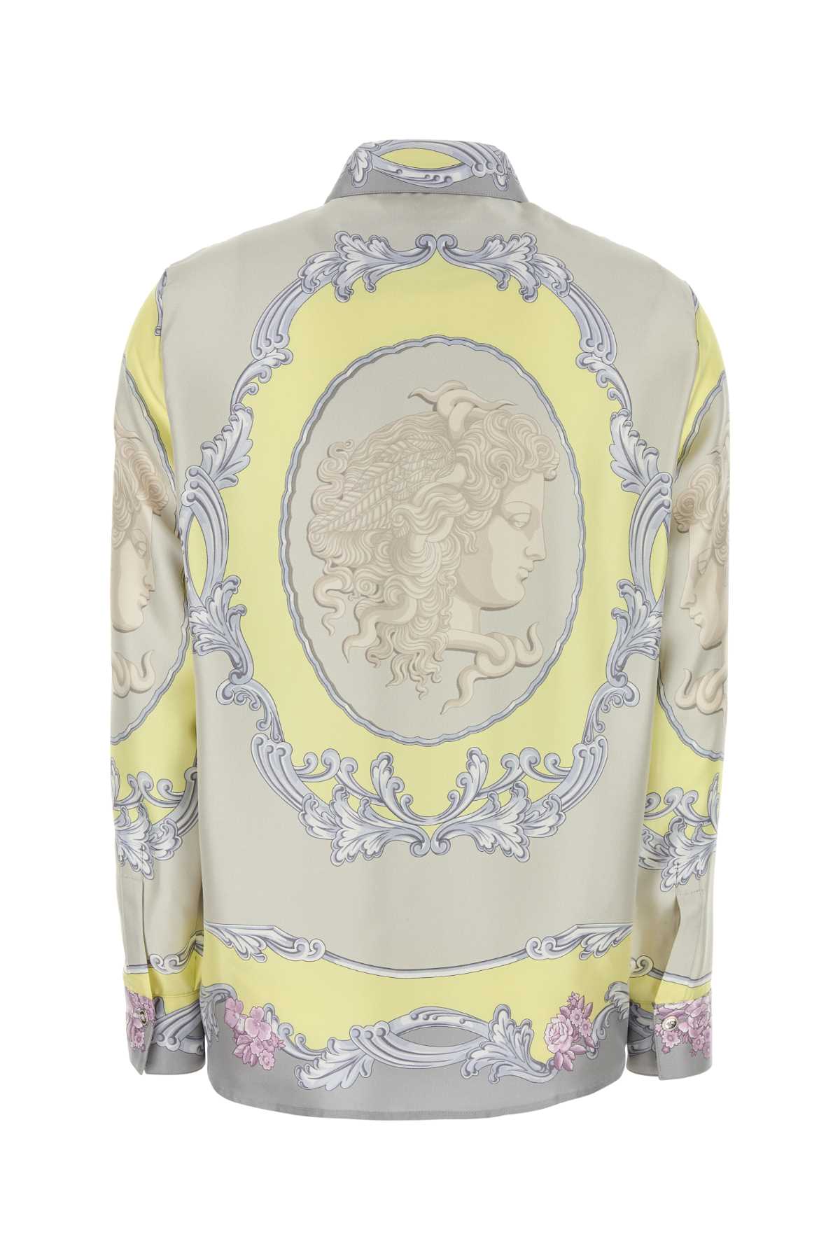 VERSACE Printed Twill Shirt - Women's Seasonal Collection