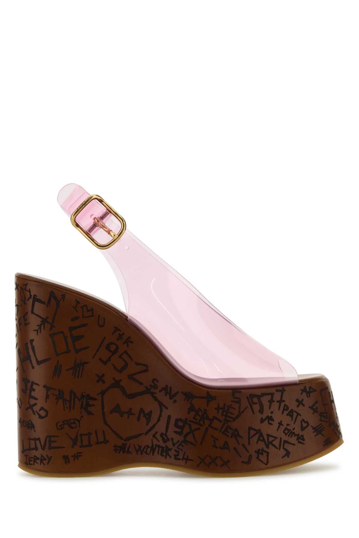 CHLOE Maxime Wedges with 13 cm Heel Height