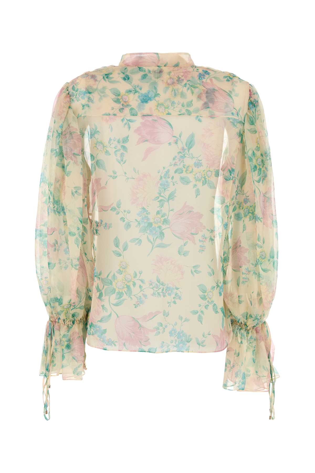 CHLOE Floral Printed Muslin Blouse