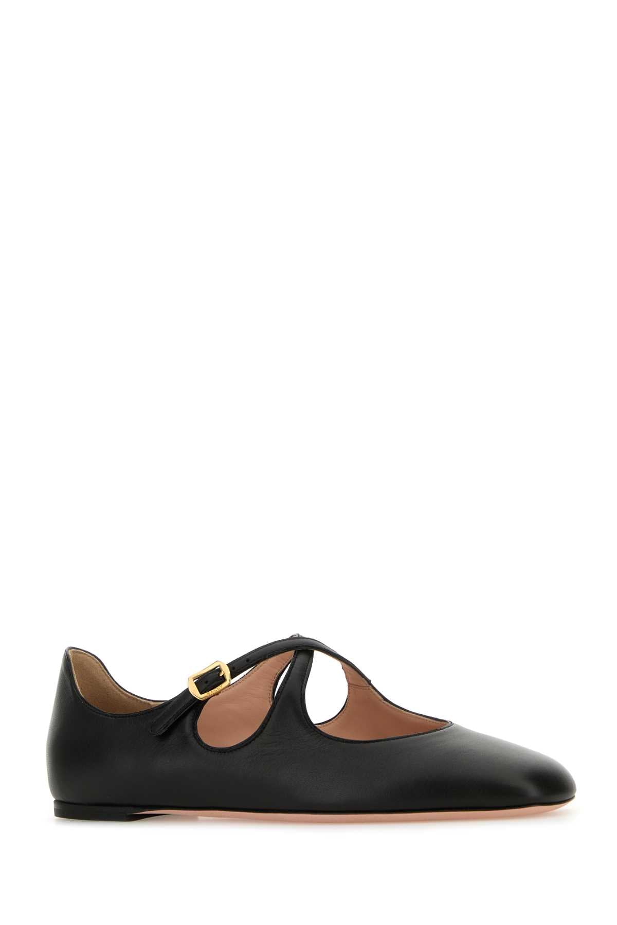 BALLY Elegant Leather Beliska Ballerinas for Women