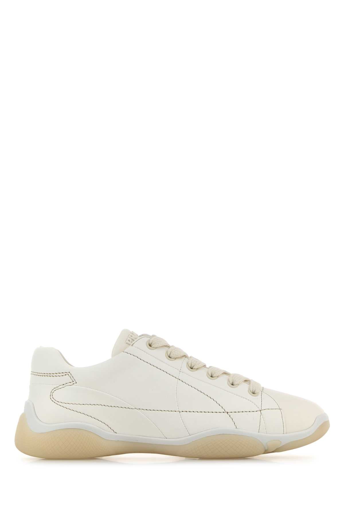 PRADA Elegant Leather Sneakers for Women