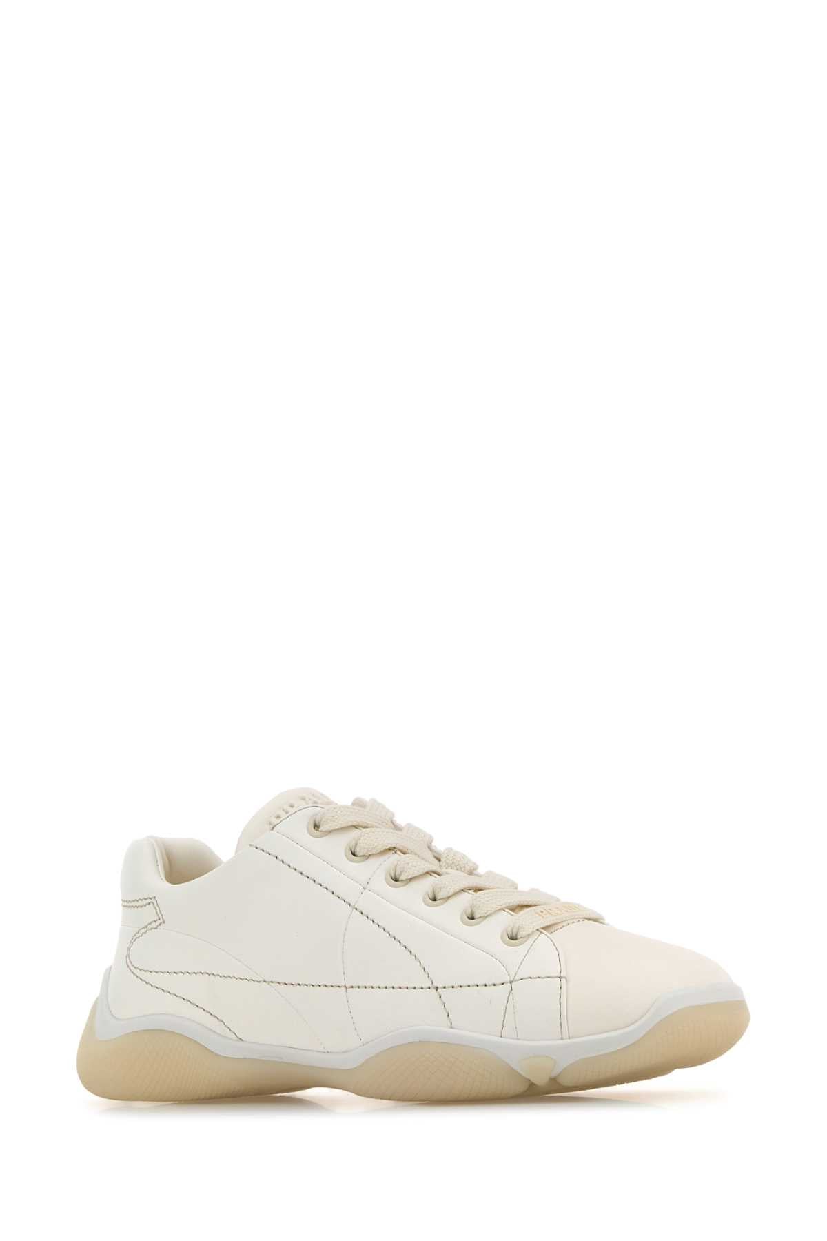 PRADA Elegant Leather Sneakers for Women