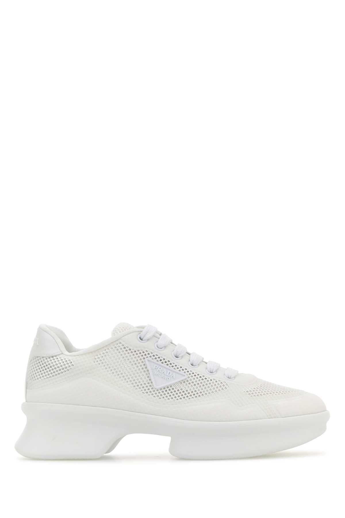 PRADA Stylish Mesh Sneakers for Women - Season 25S