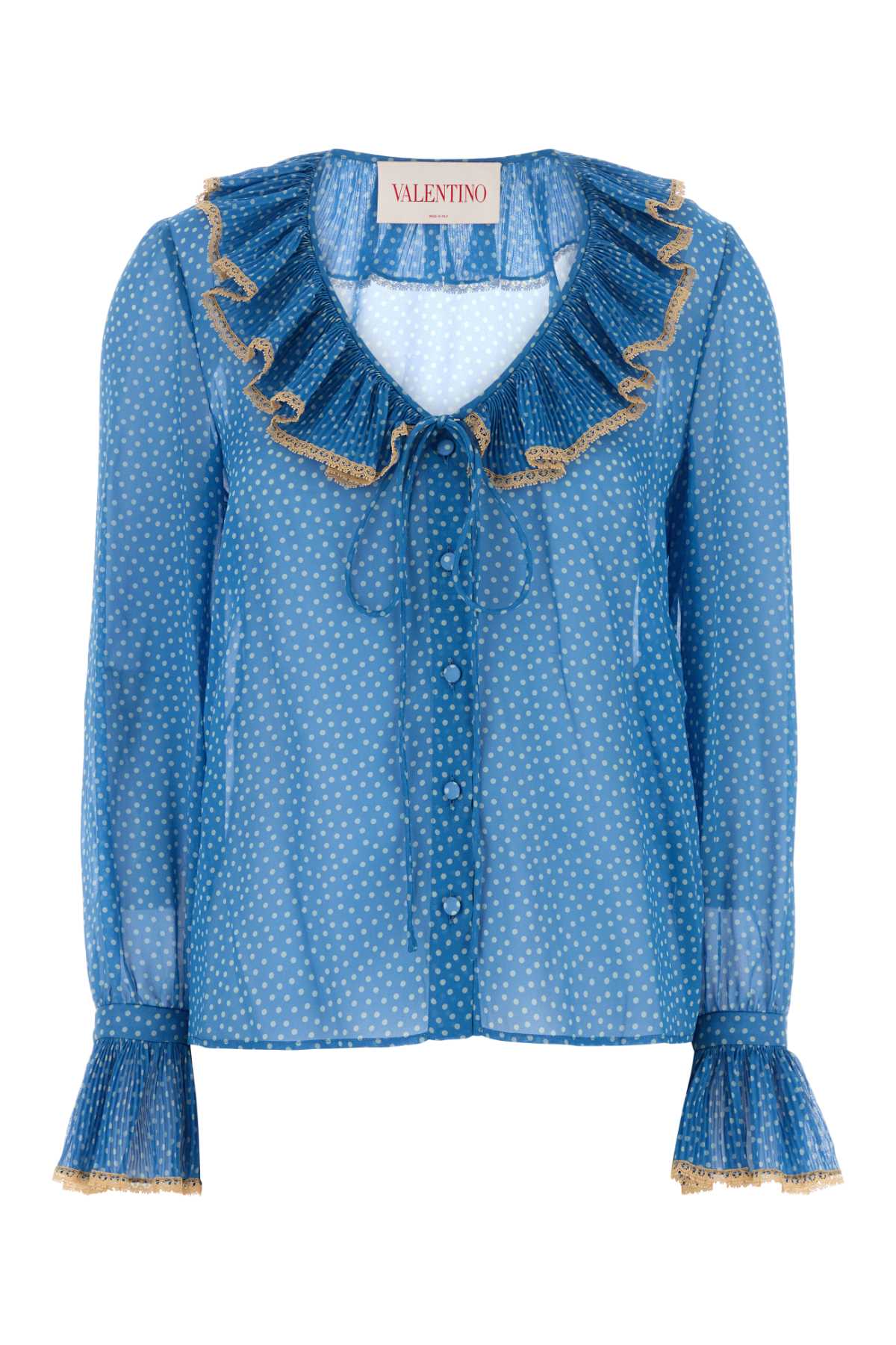 VALENTINO GARAVANI Printed Silk Blouse for Women - 25S