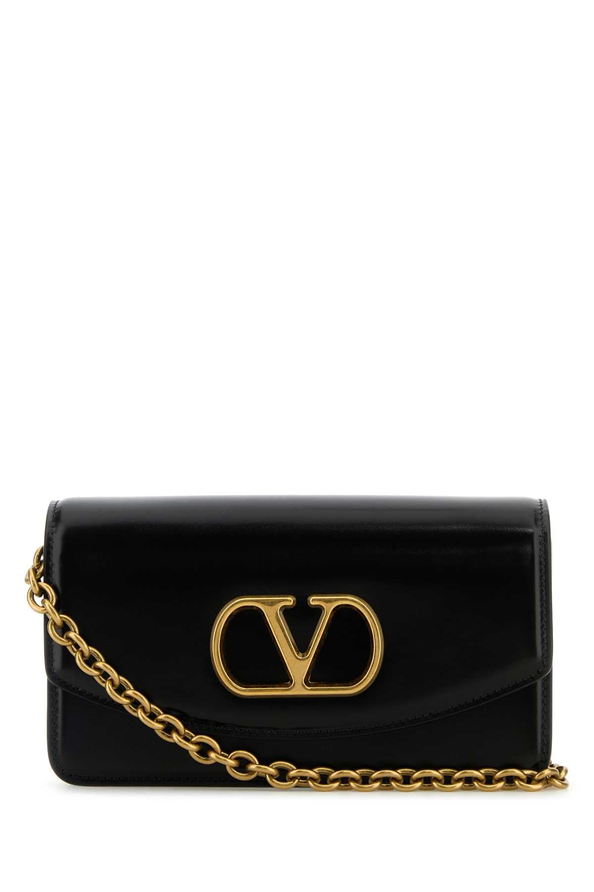 VALENTINO GARAVANI Mini Leather VLogo Signature Shoulder Handbag