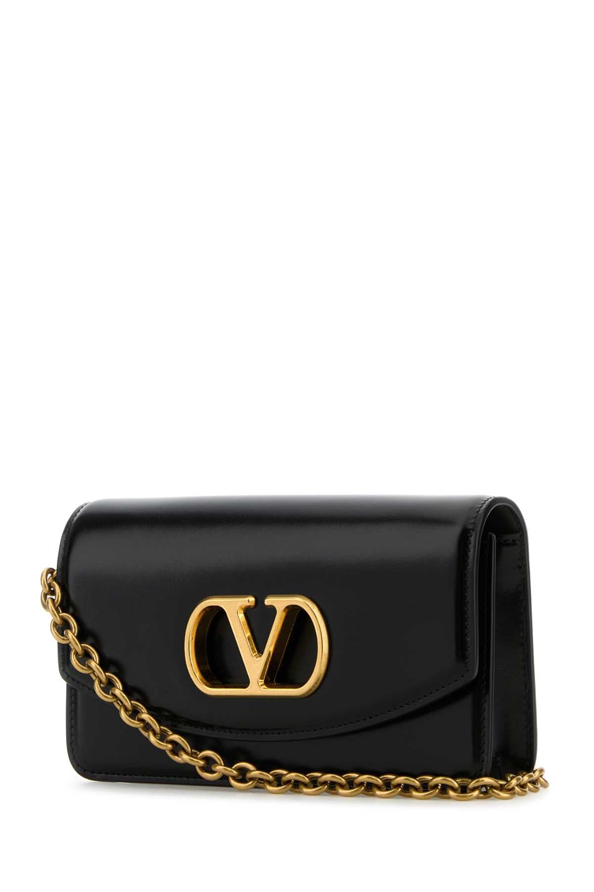 VALENTINO GARAVANI Mini Leather VLogo Signature Shoulder Handbag