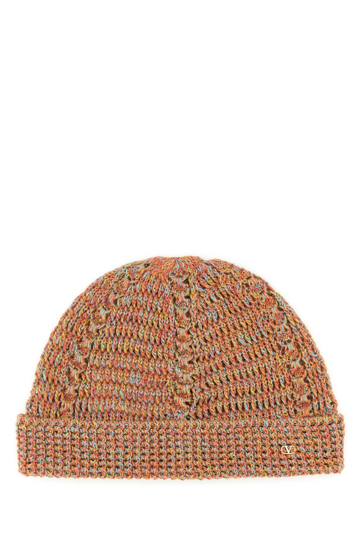 VALENTINO GARAVANI Knit VLogo Signature Beanie Hat