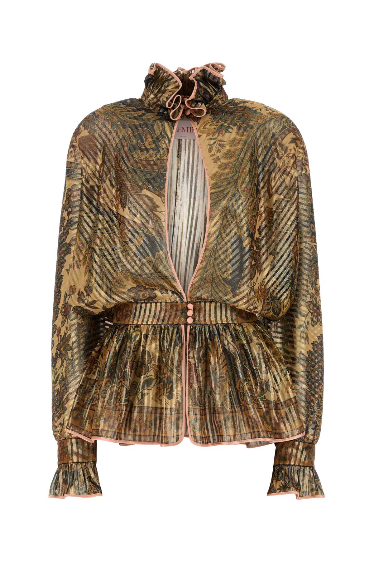 VALENTINO GARAVANI Printed Pekin Blouse for Women
