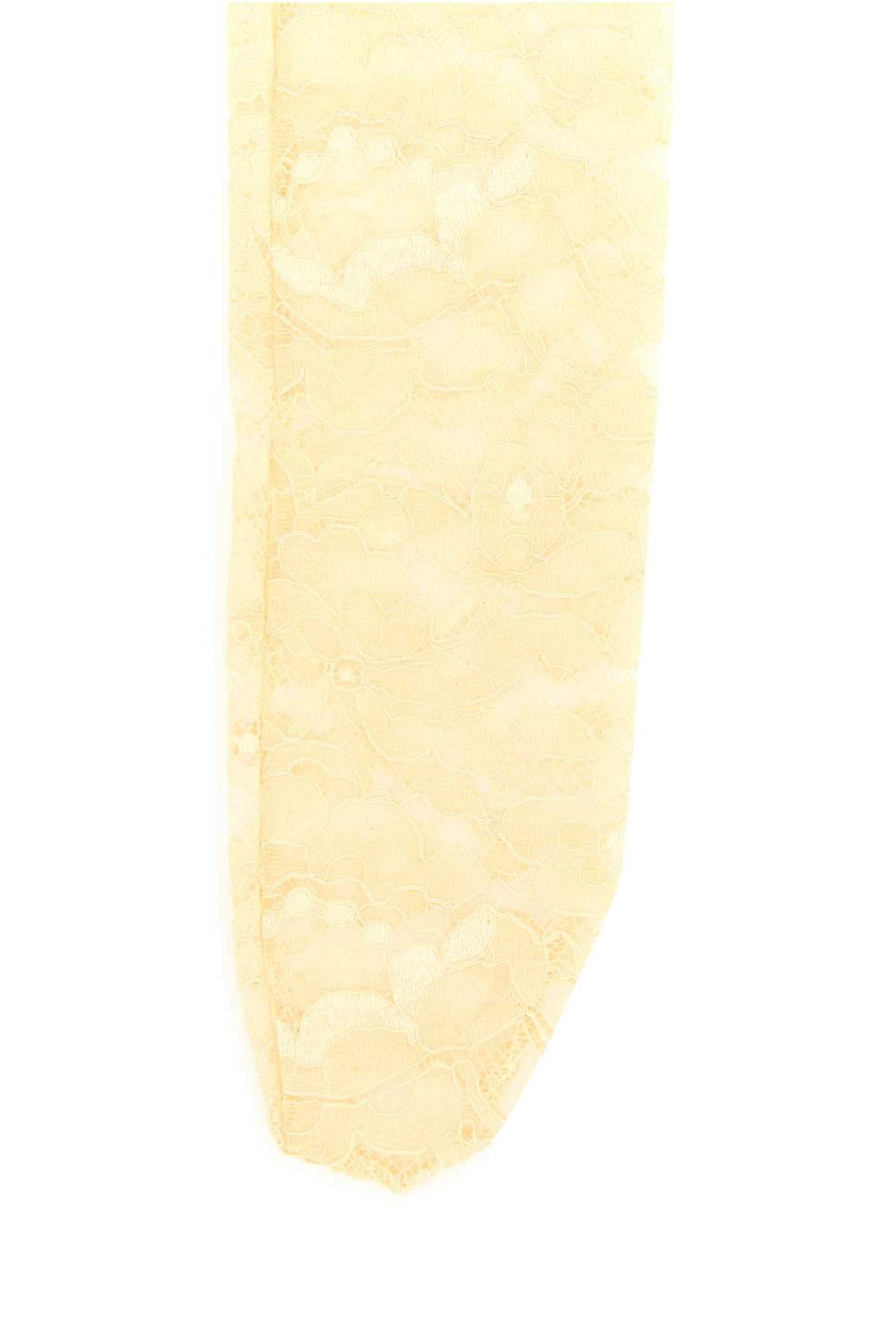 VALENTINO GARAVANI Stretch Lace Mini Socks for Women