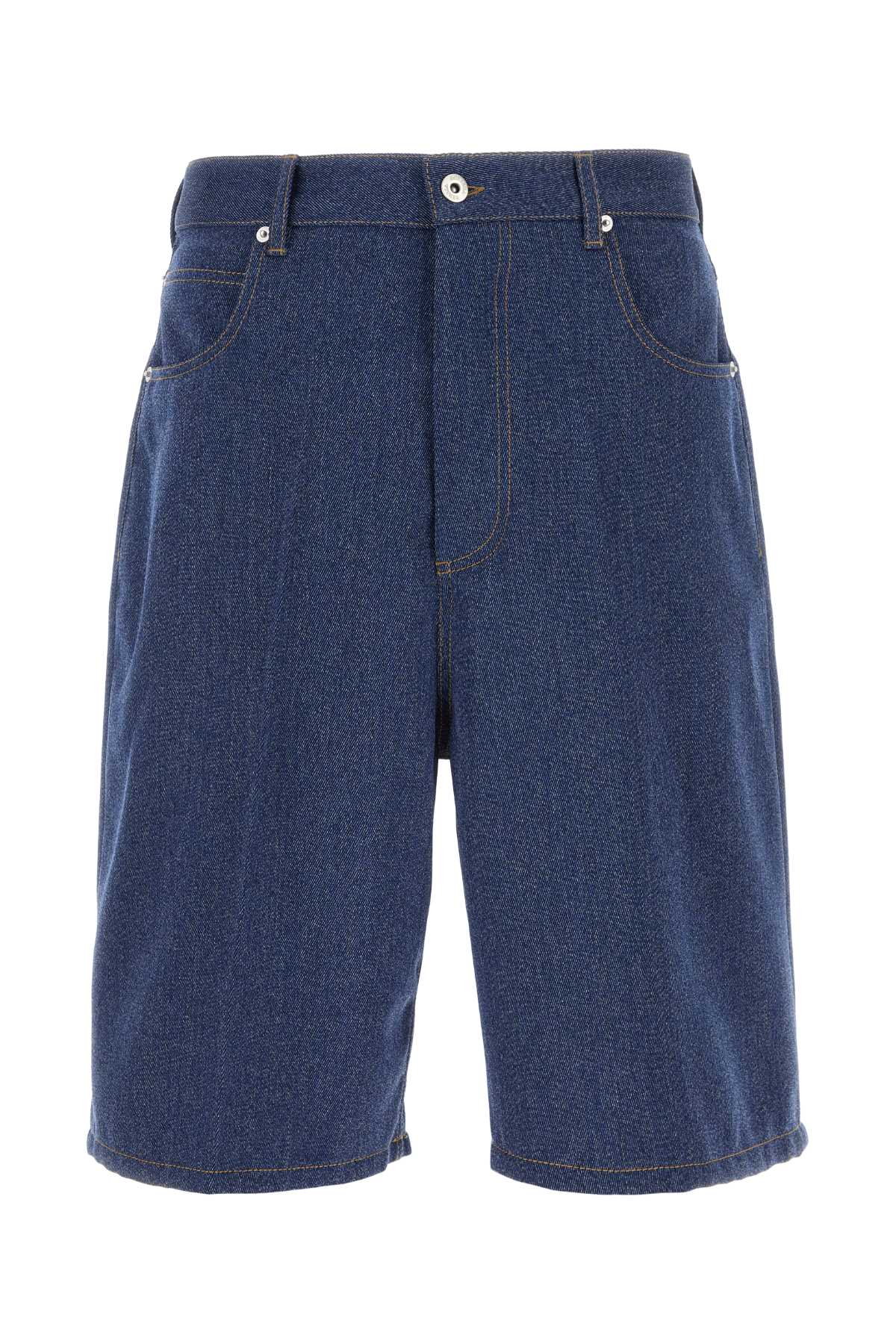 BOTTEGA VENETA Classic Denim Bermuda Shorts for Men