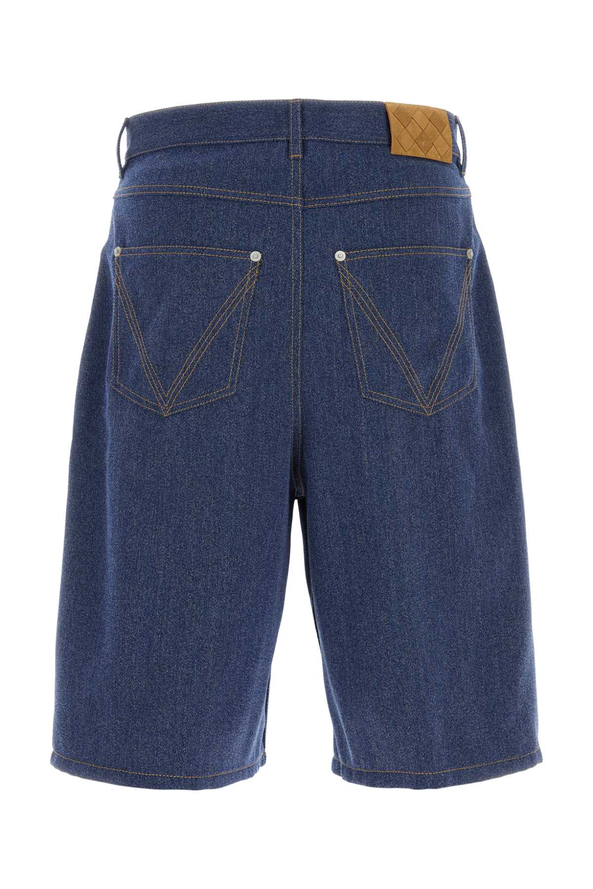 BOTTEGA VENETA Classic Denim Bermuda Shorts for Men
