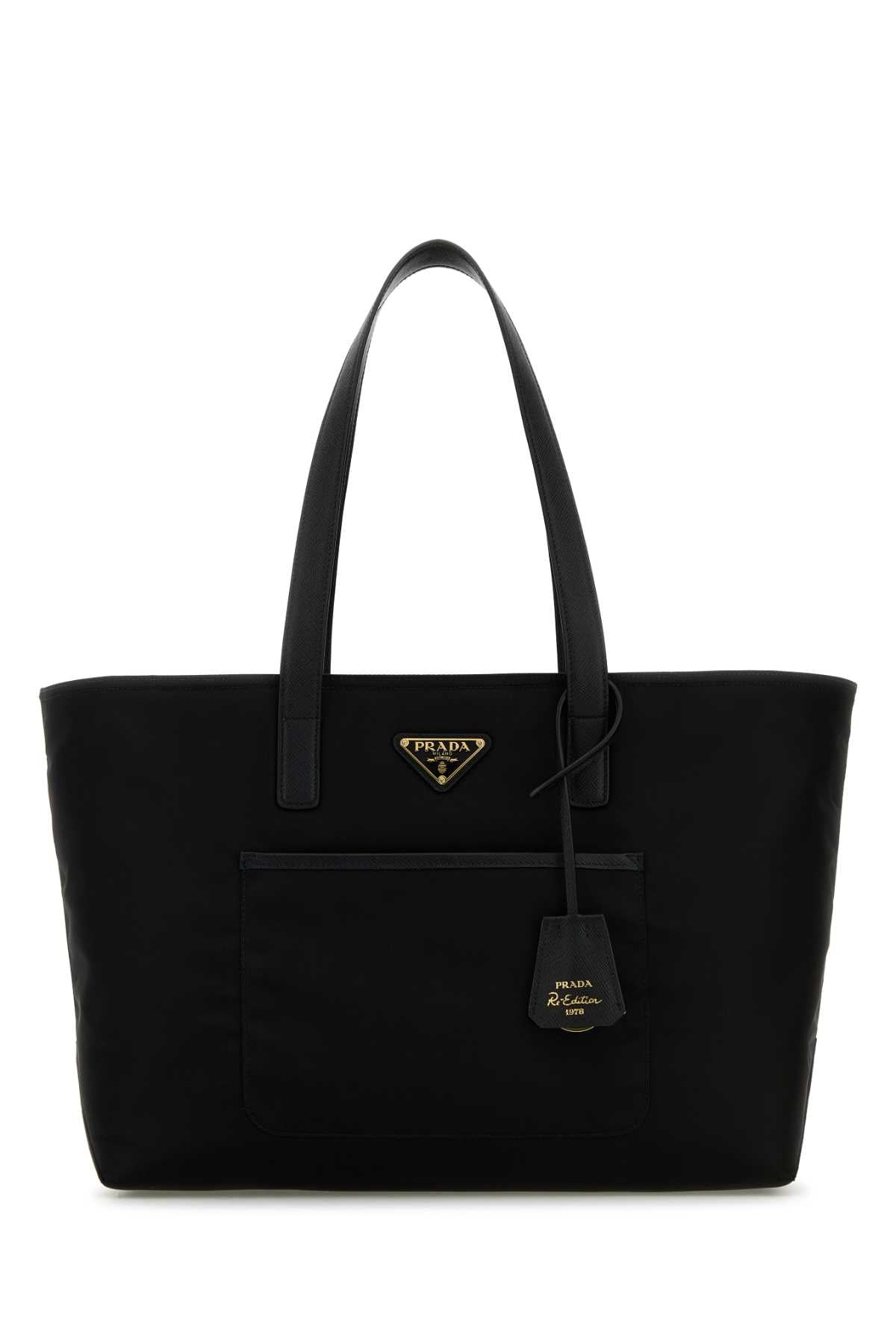 PRADA Re-Nylon Mini Shopping Handbag - 35 cm x 29 cm