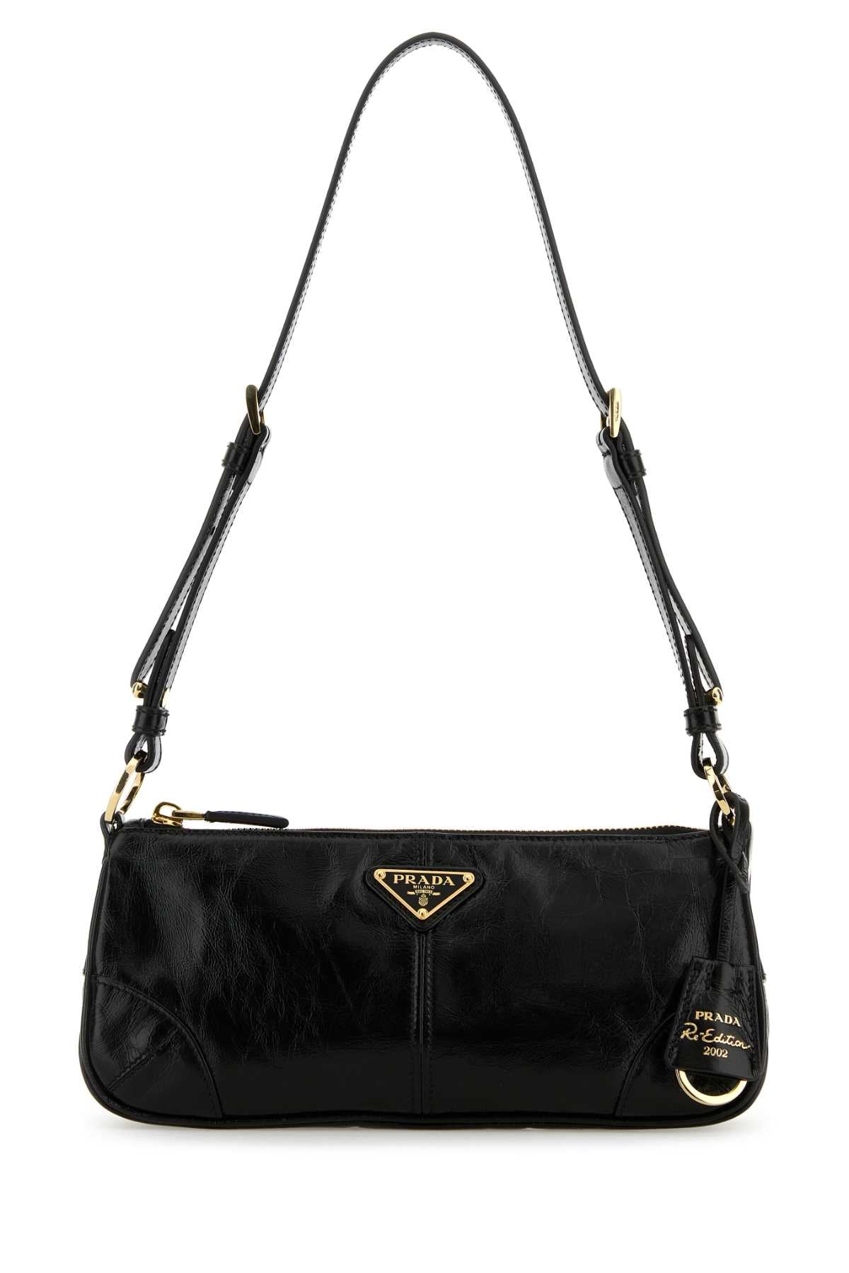 PRADA Mini Leather Shoulder Handbag