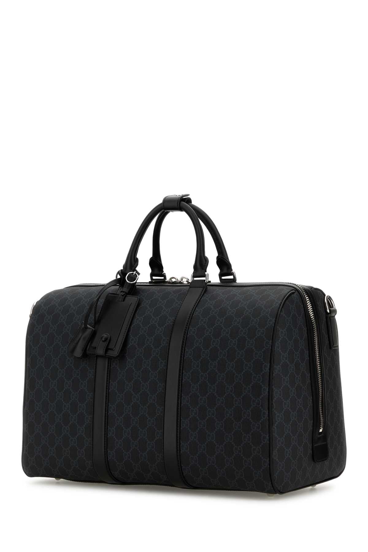 GUCCI Sophisticated GG Supreme Fabric Travel Handbag - 45cm x 30cm x 24.5cm