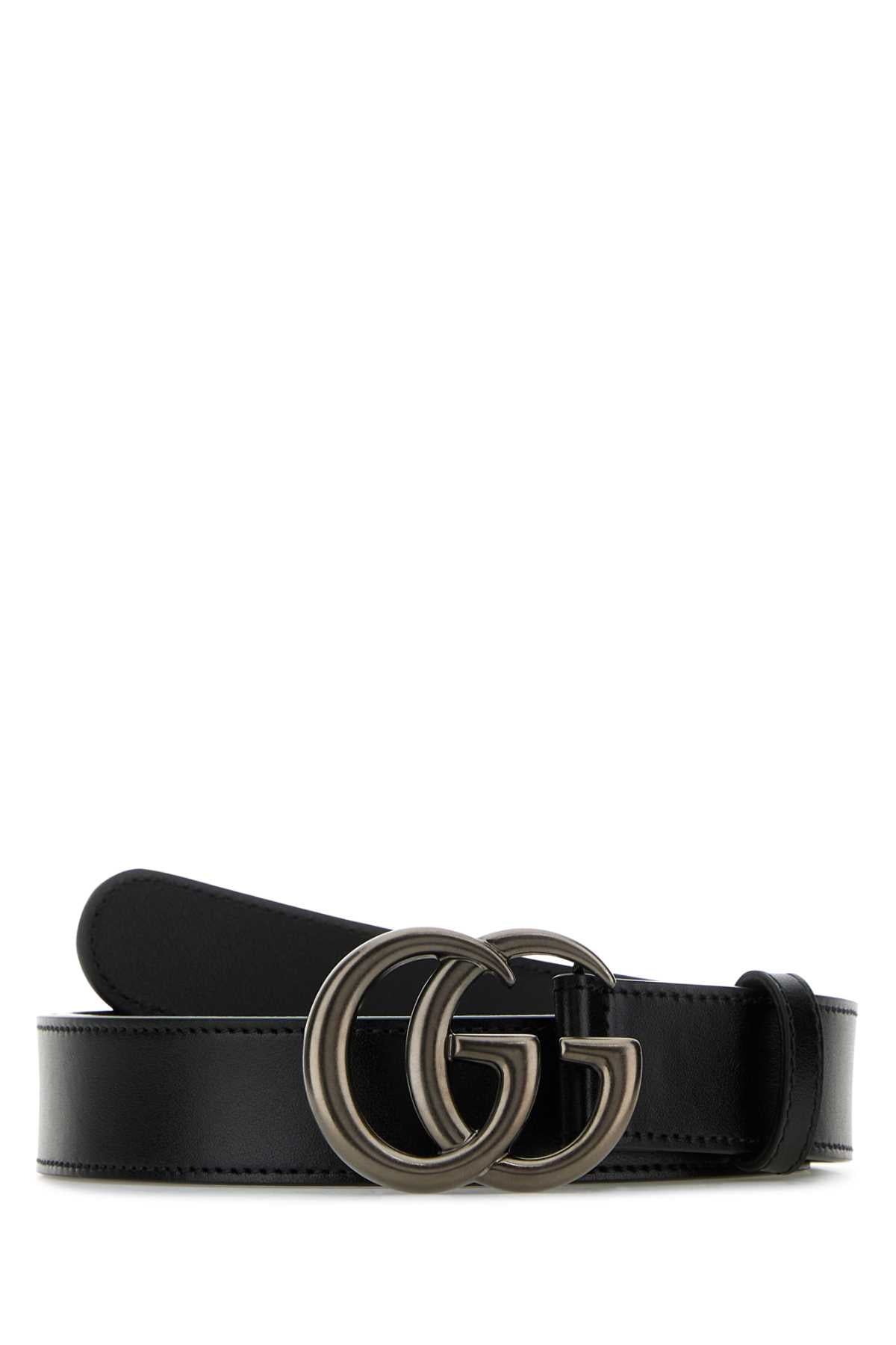 GUCCI Classic Leather GG Marmont Belt - 3 cm Height