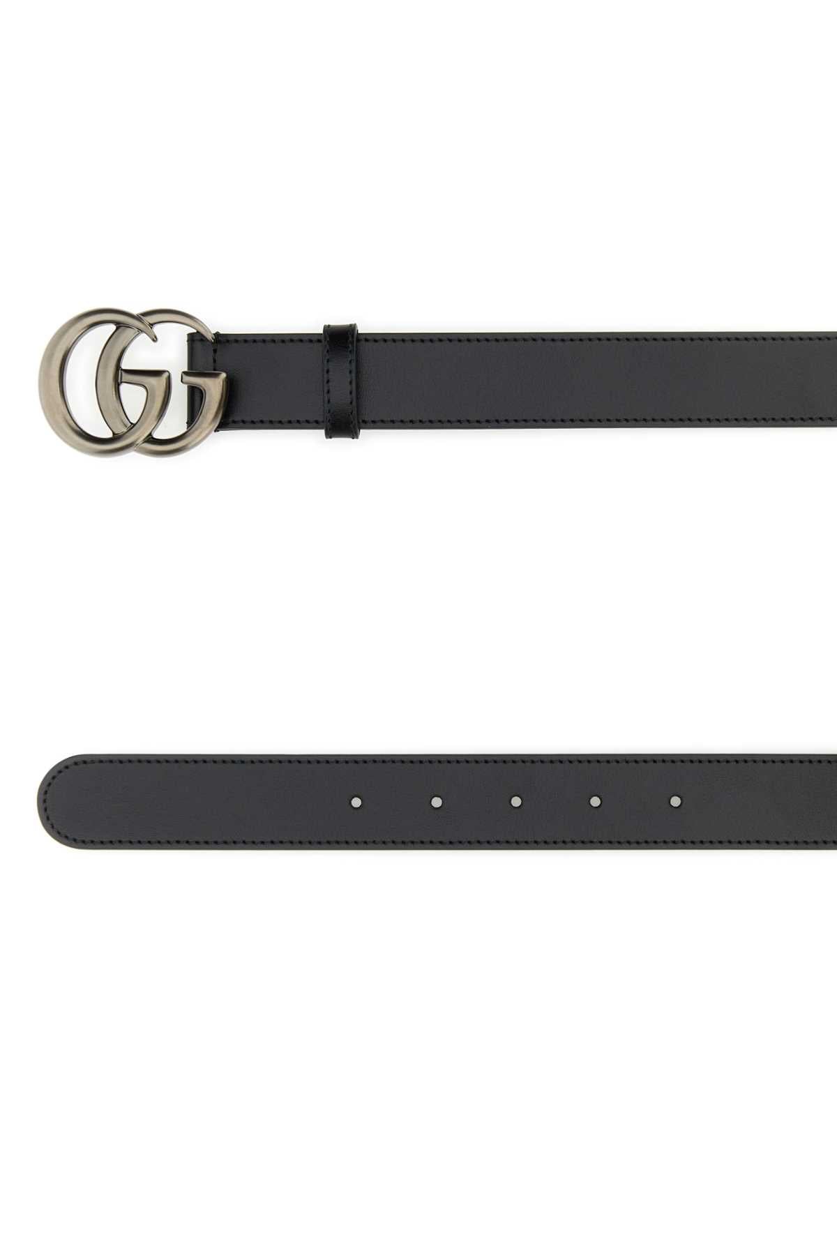 GUCCI Classic Leather GG Marmont Belt - 3 cm Height
