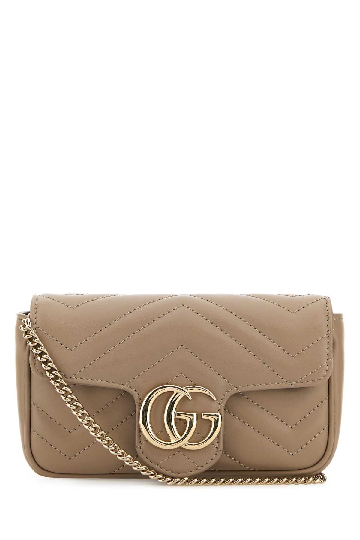 GUCCI Mini Leather Clutch Bag