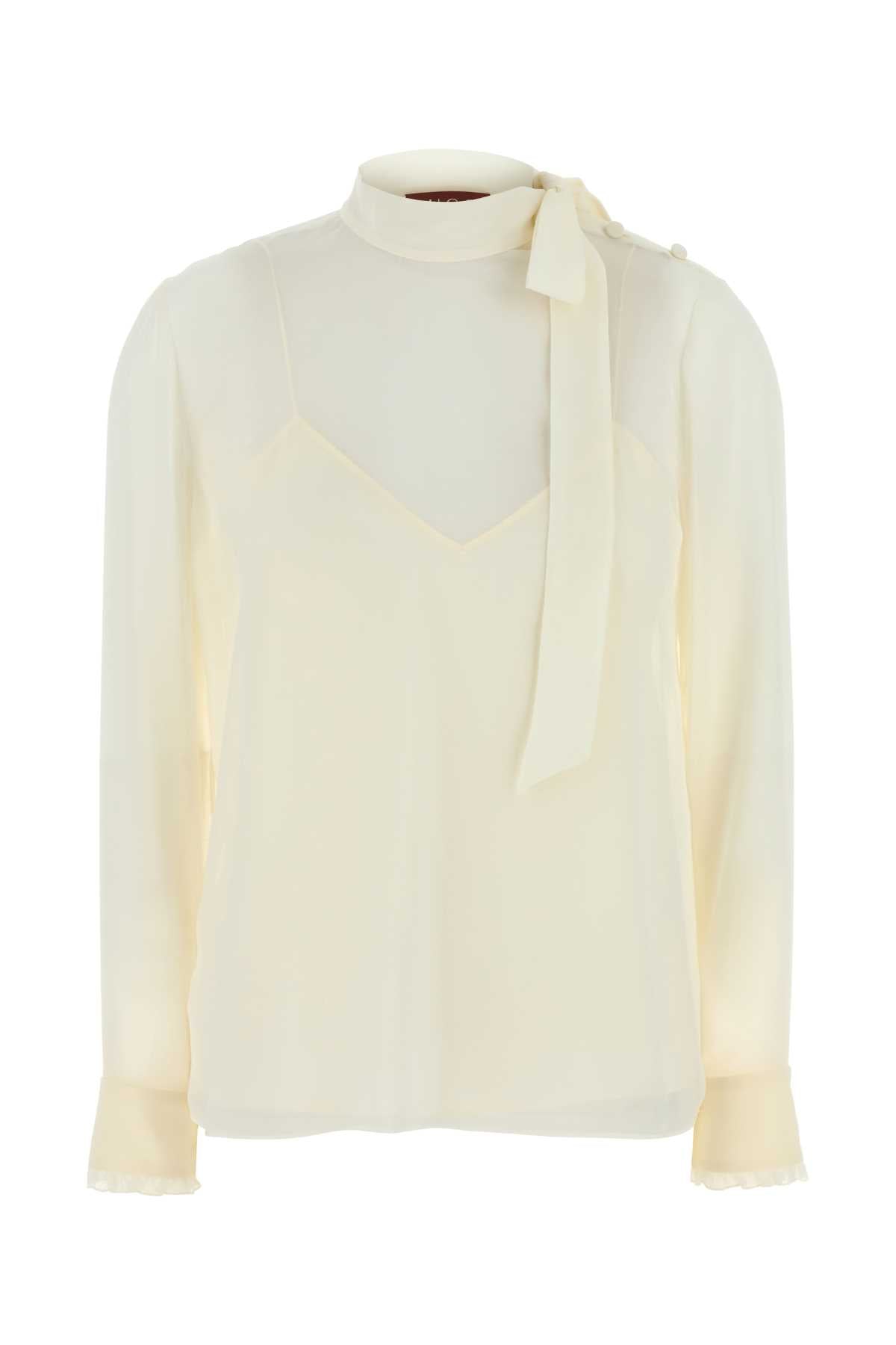 GUCCI Elegant Crepe Blouse for Women