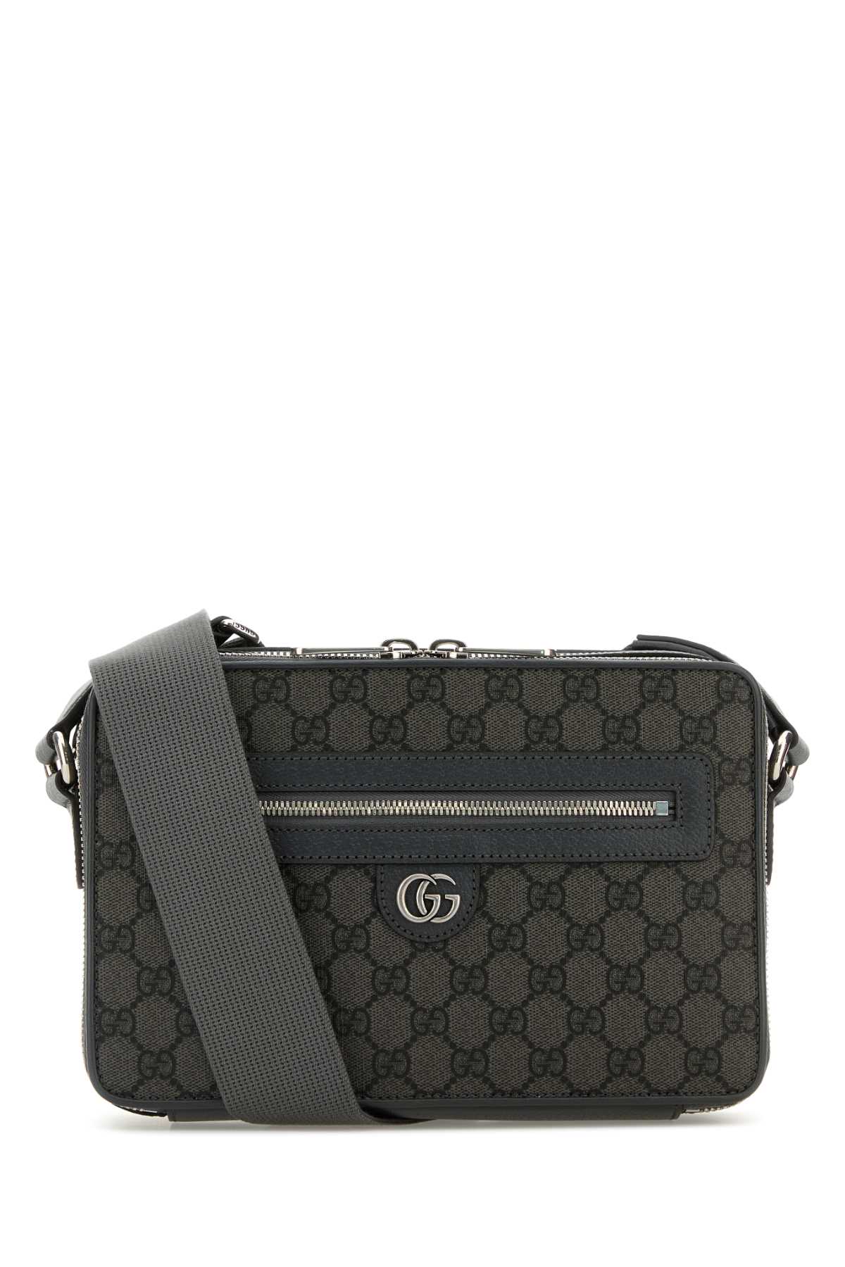 GUCCI Mini GG Fabric Crossbody Handbag