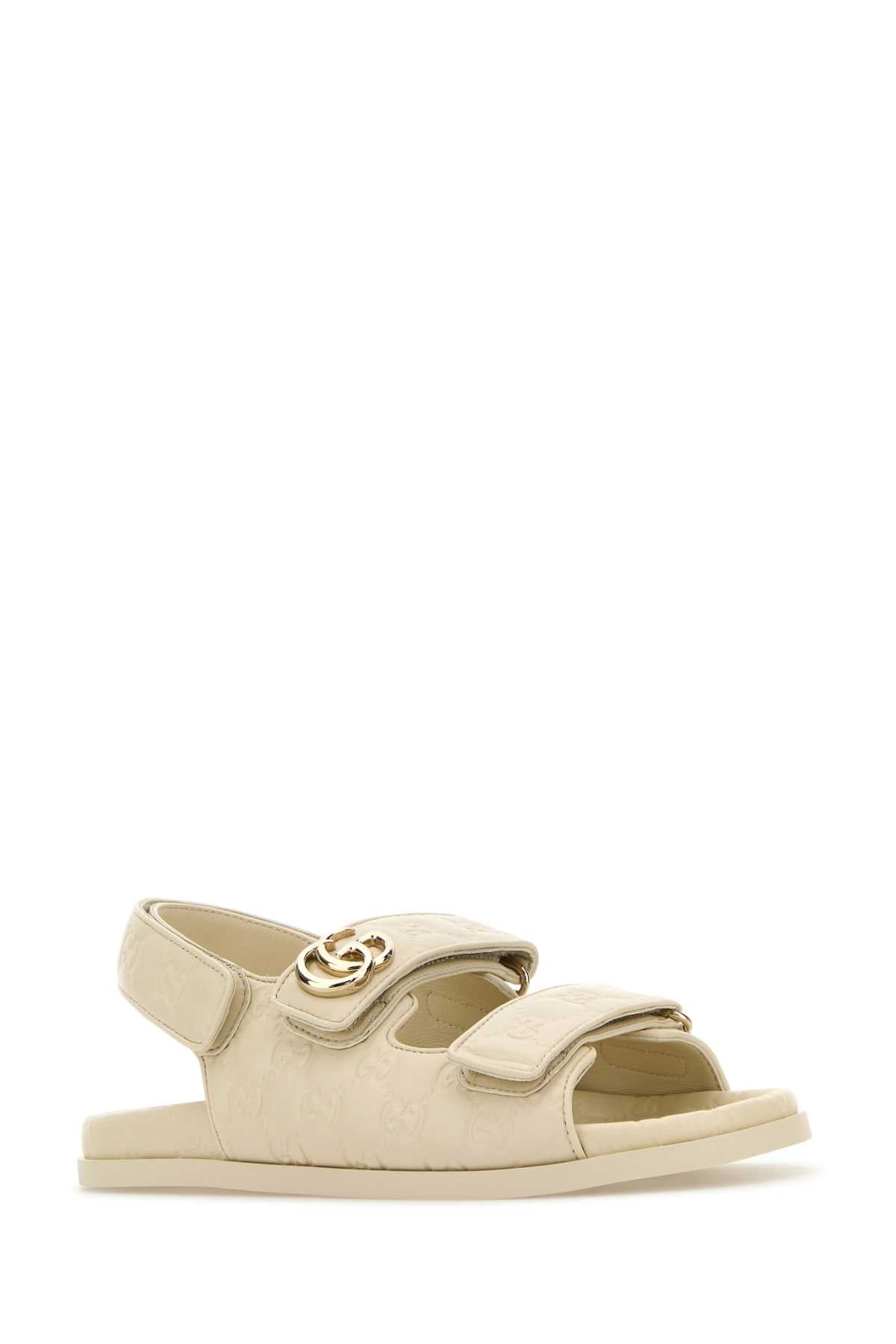 GUCCI Elegant Leather Sandals for Women - SS25 Collection