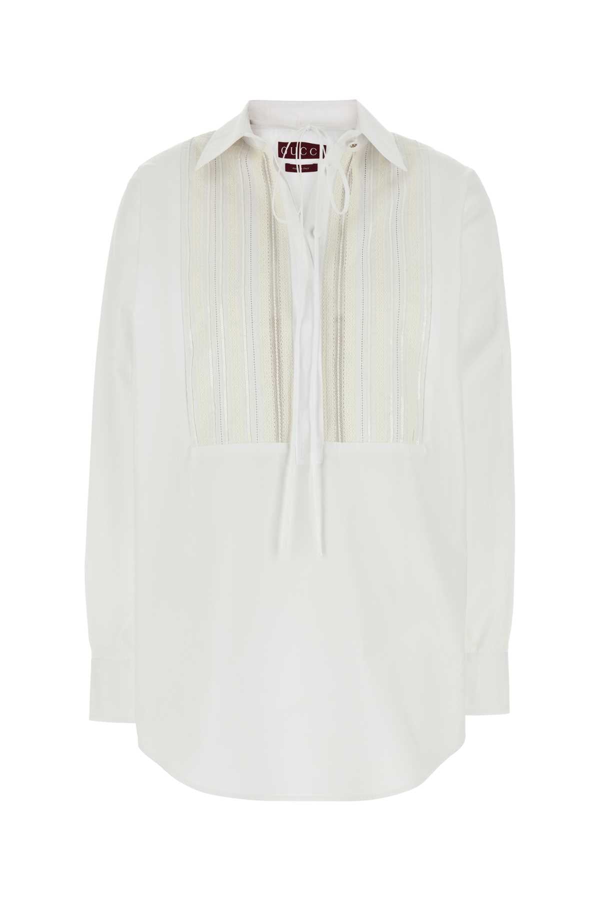 GUCCI Oversized Poplin Shirt for Women