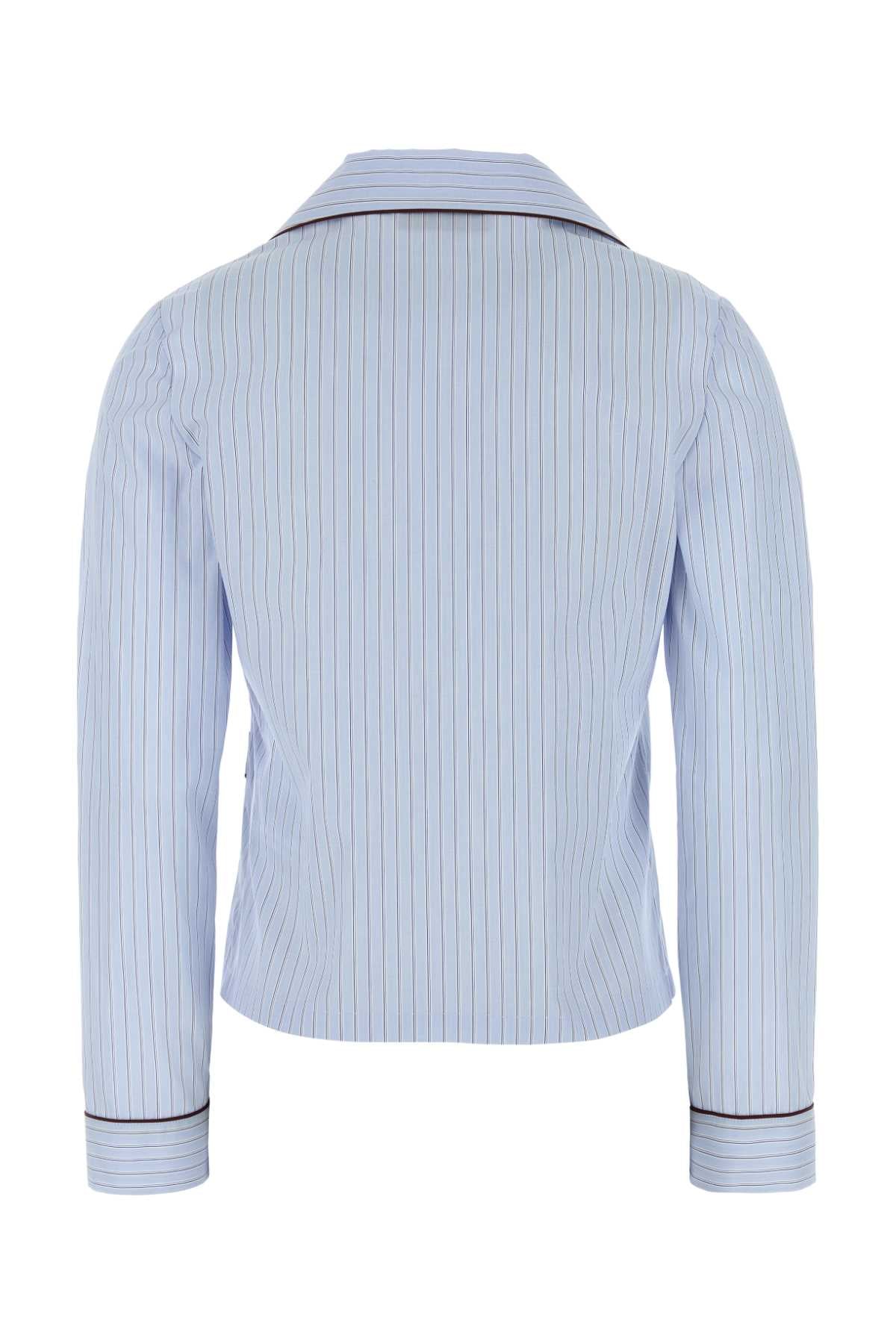 GUCCI Embroidered Poplin Shirt for Women