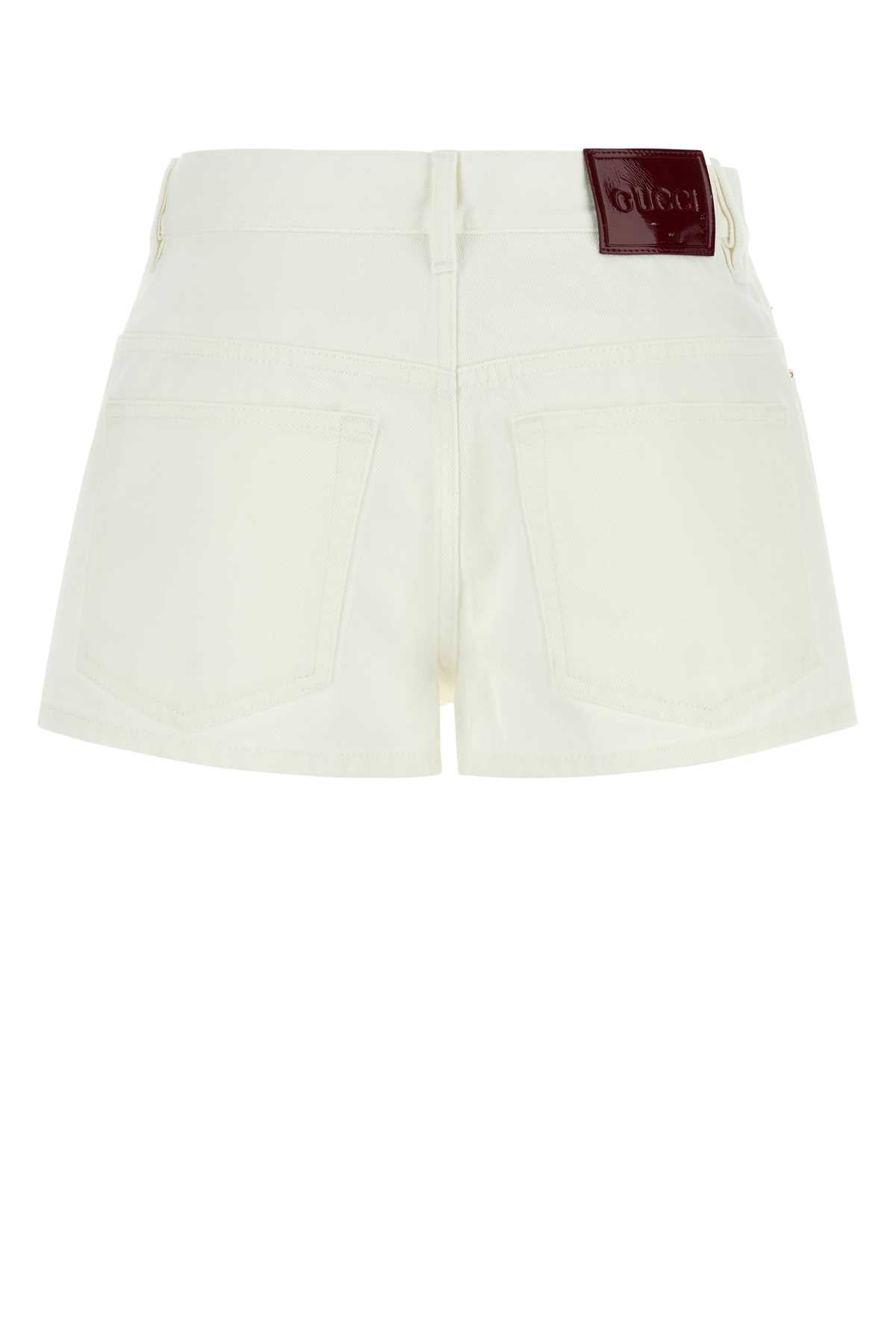 GUCCI Stylish Denim Mini Shorts for Women