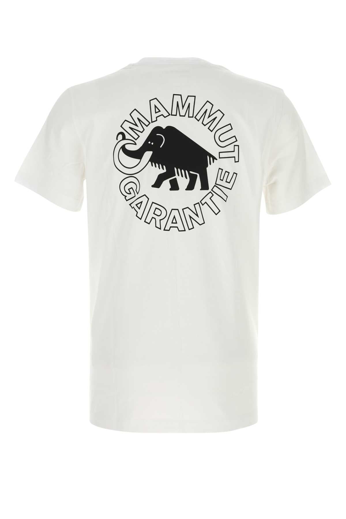 MAMMUT SWISS1862 Cotton T-Shirt for Men - FW25 Collection