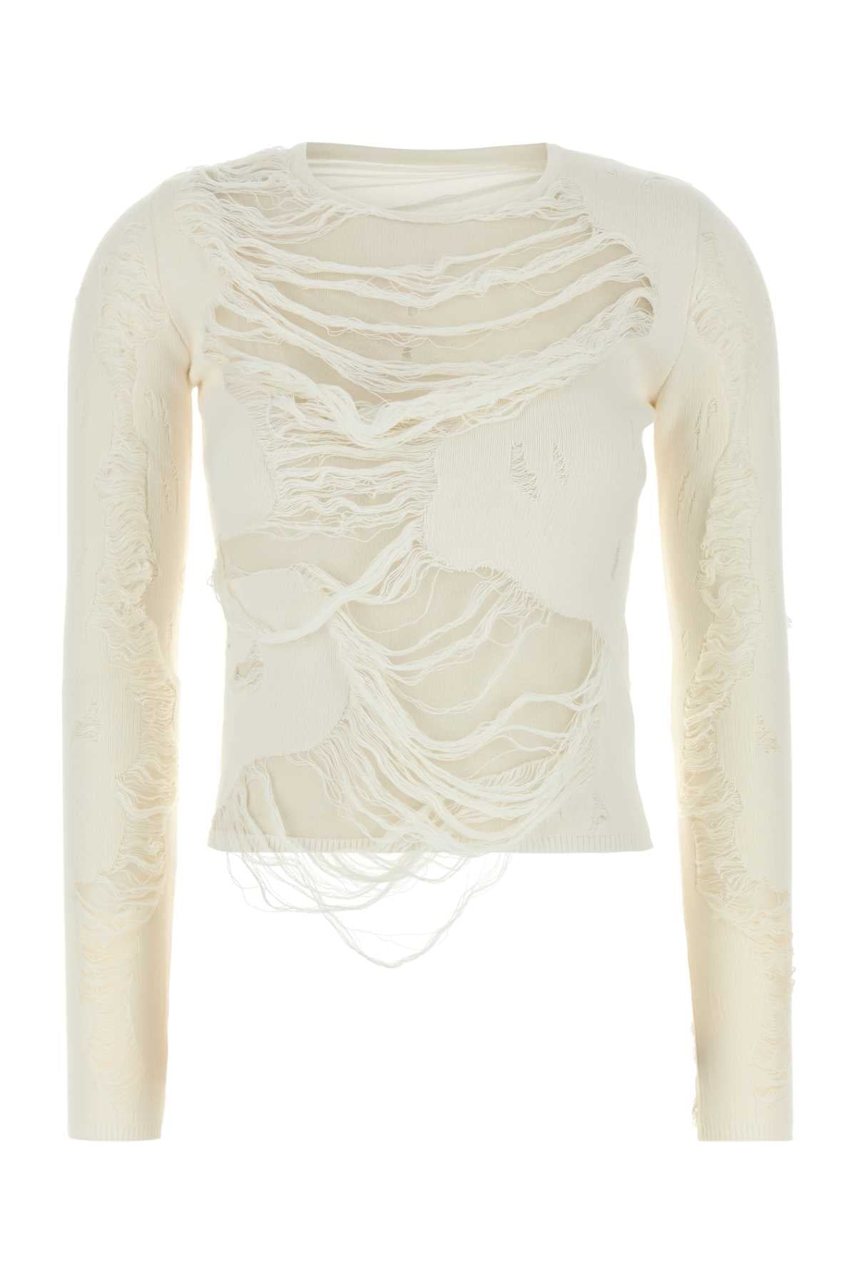 MM6 MAISON MARGIELA Women's Cotton Blend Sweater
