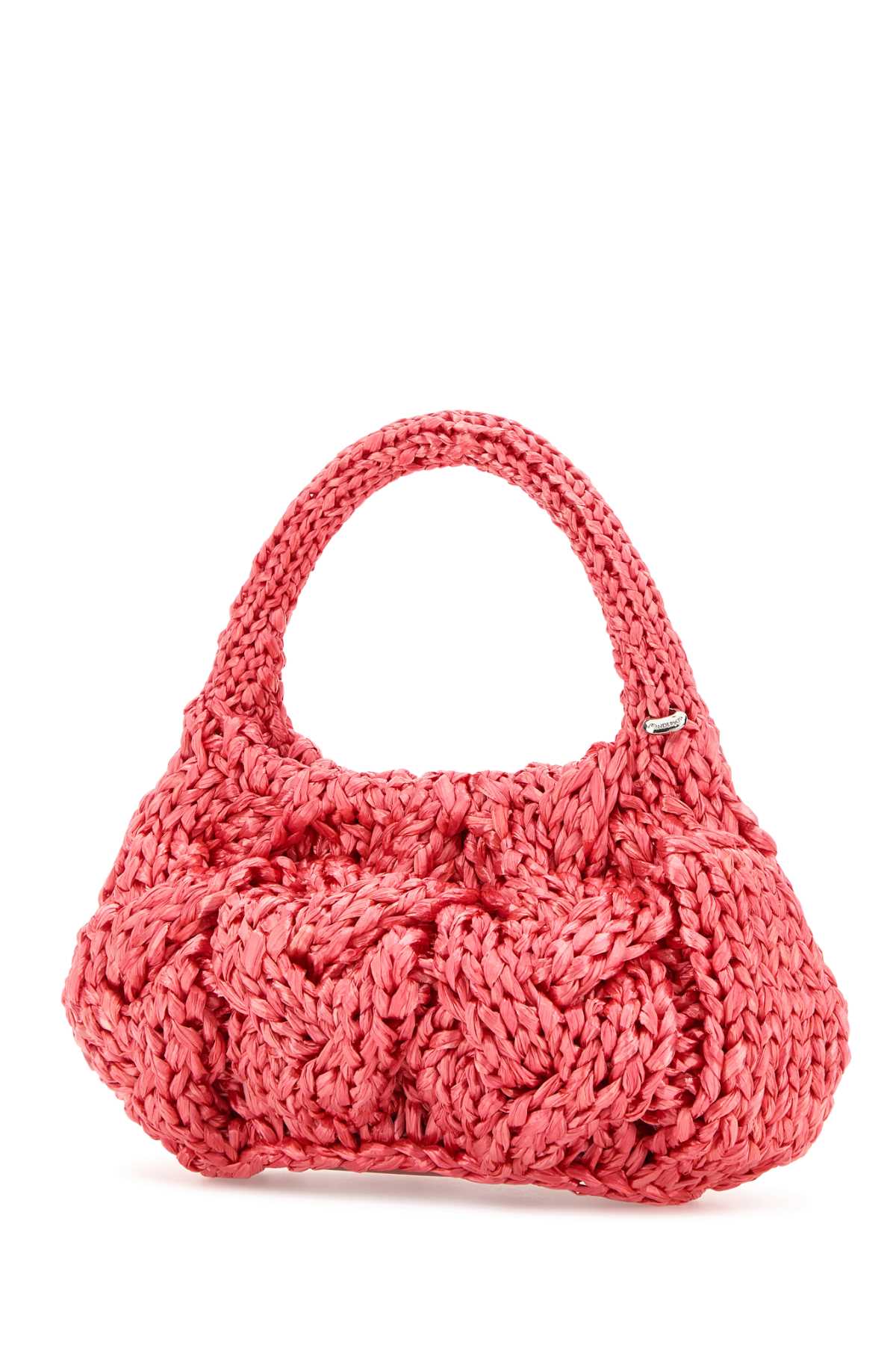 JW ANDERSON Mini Raffia Small Cable Handbag