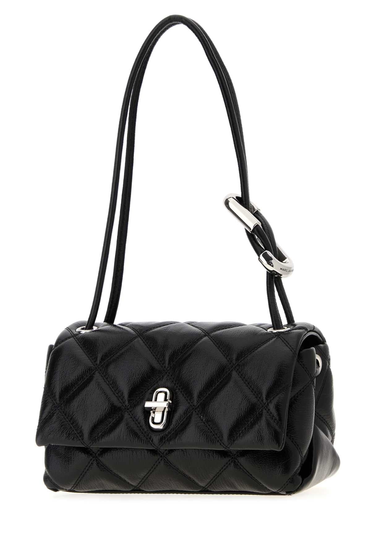 MARC JACOBS Quilted Mini Dual Shoulder Handbag - 22 cm x 11 cm x 11 cm