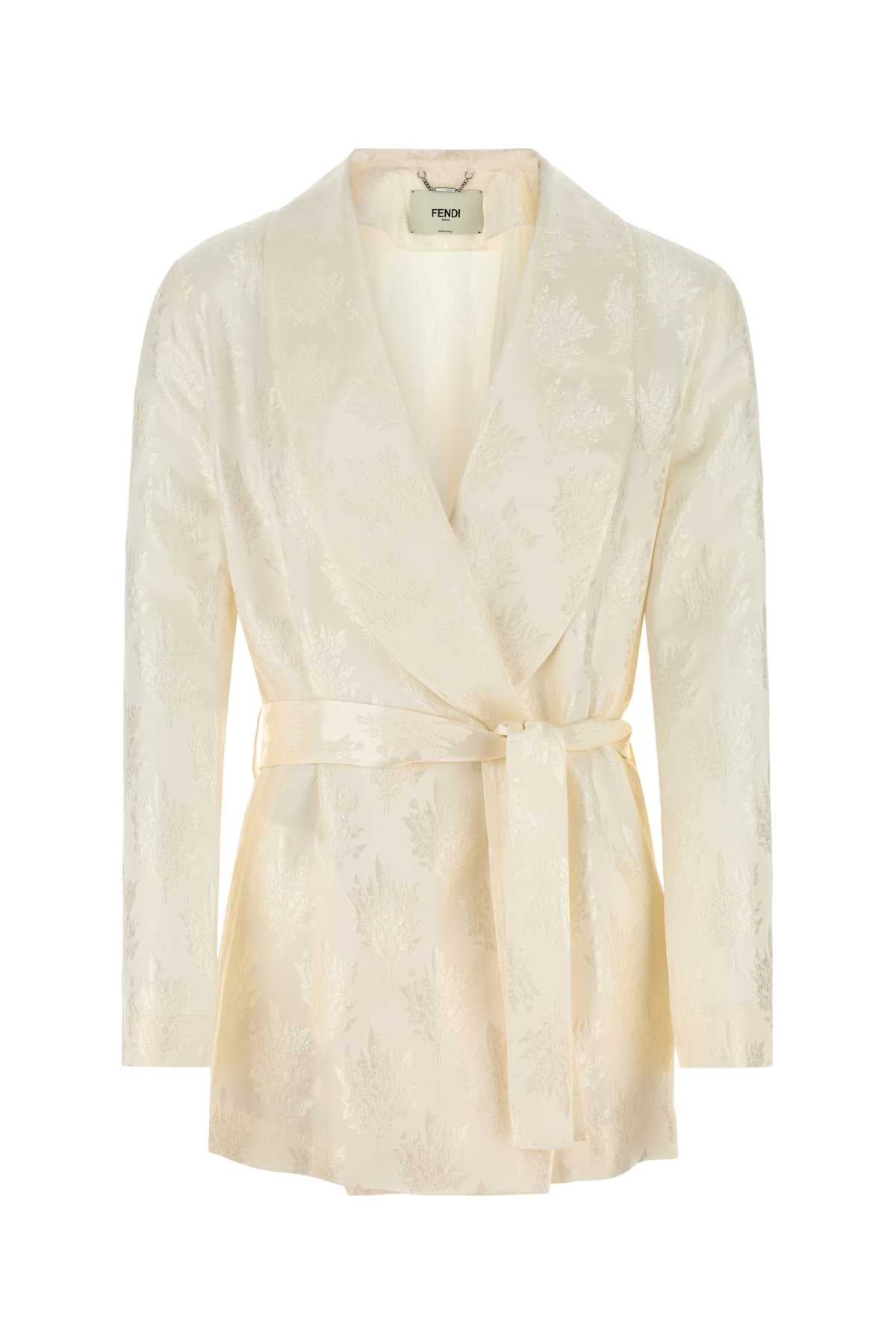 FENDI Silk Blazer for Women - Elegant Styling