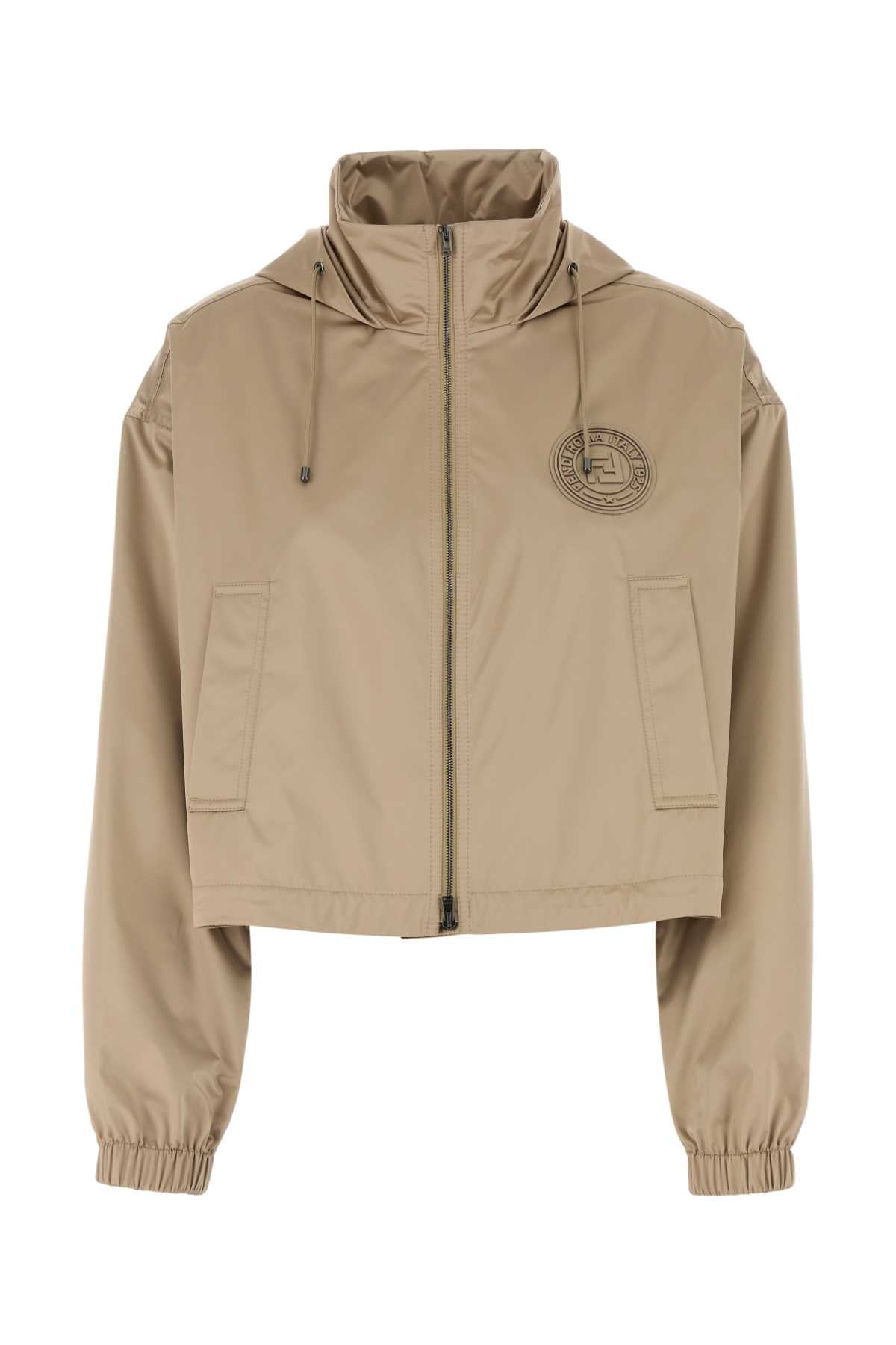 FENDI Lightweight Polyester Windbreaker for Women