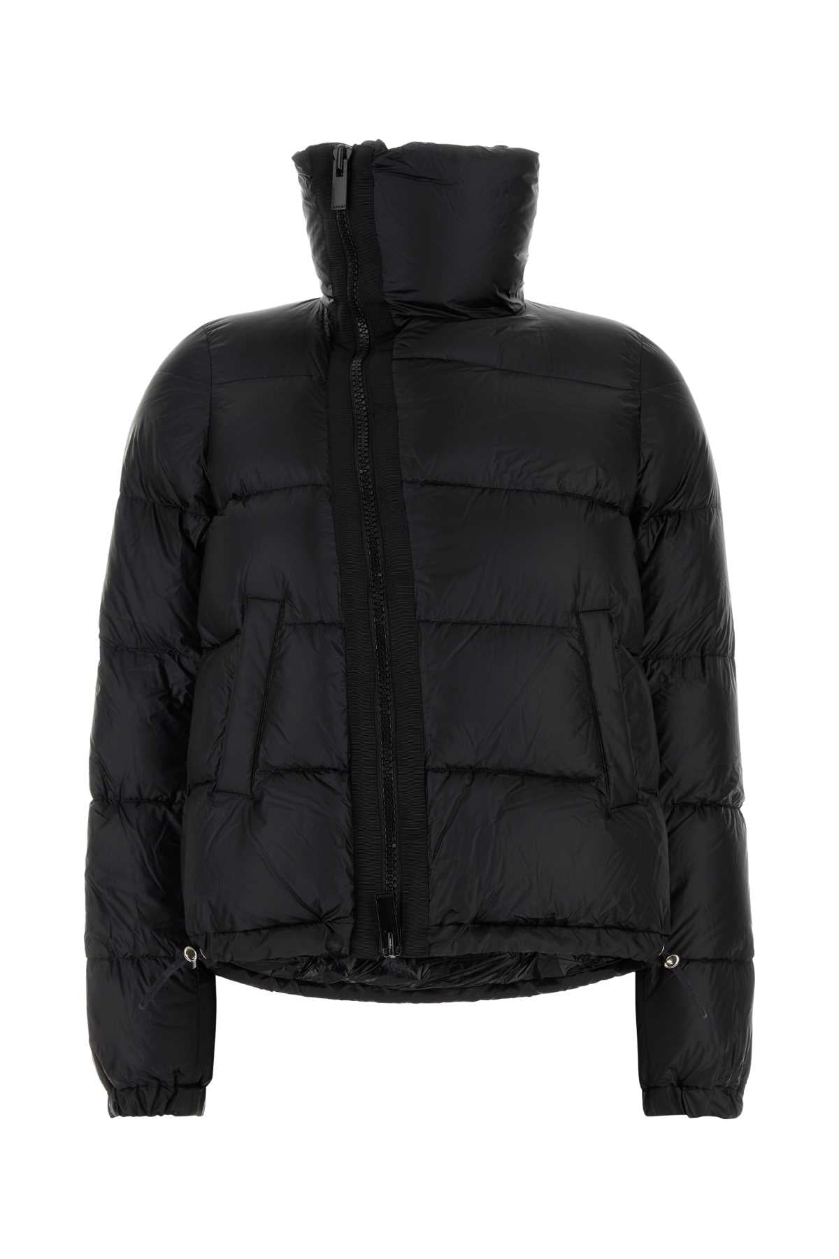 SACAI Women's Mini Down Jacket with Nylon Exterior