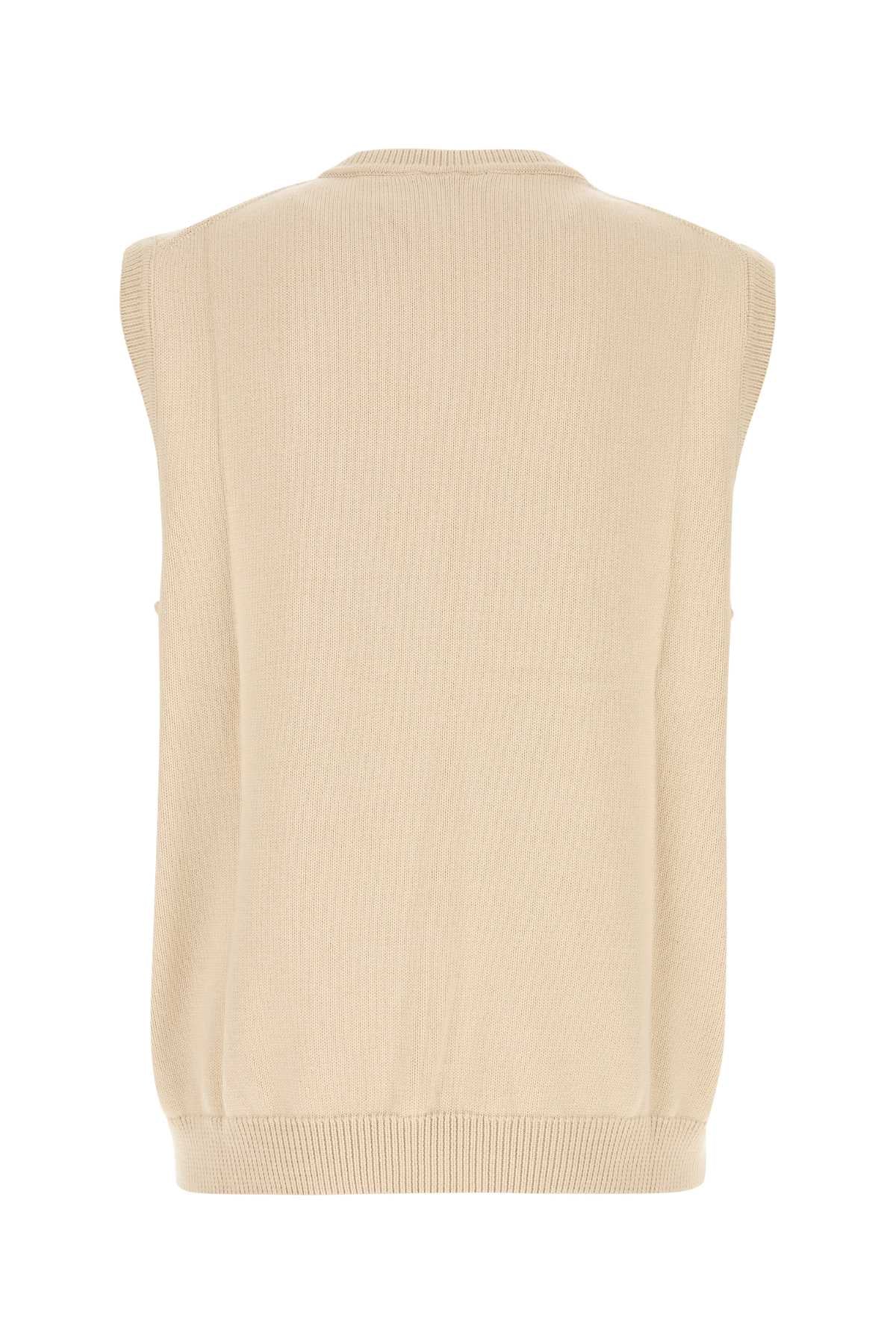 CARHARTT WIP Sand Cotton Madison Vest Sweater