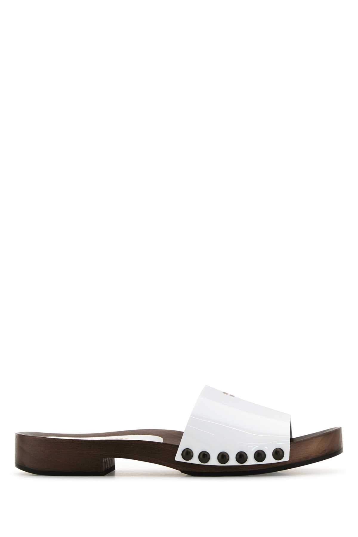 MIU MIU Premium Leather Clogs for Women